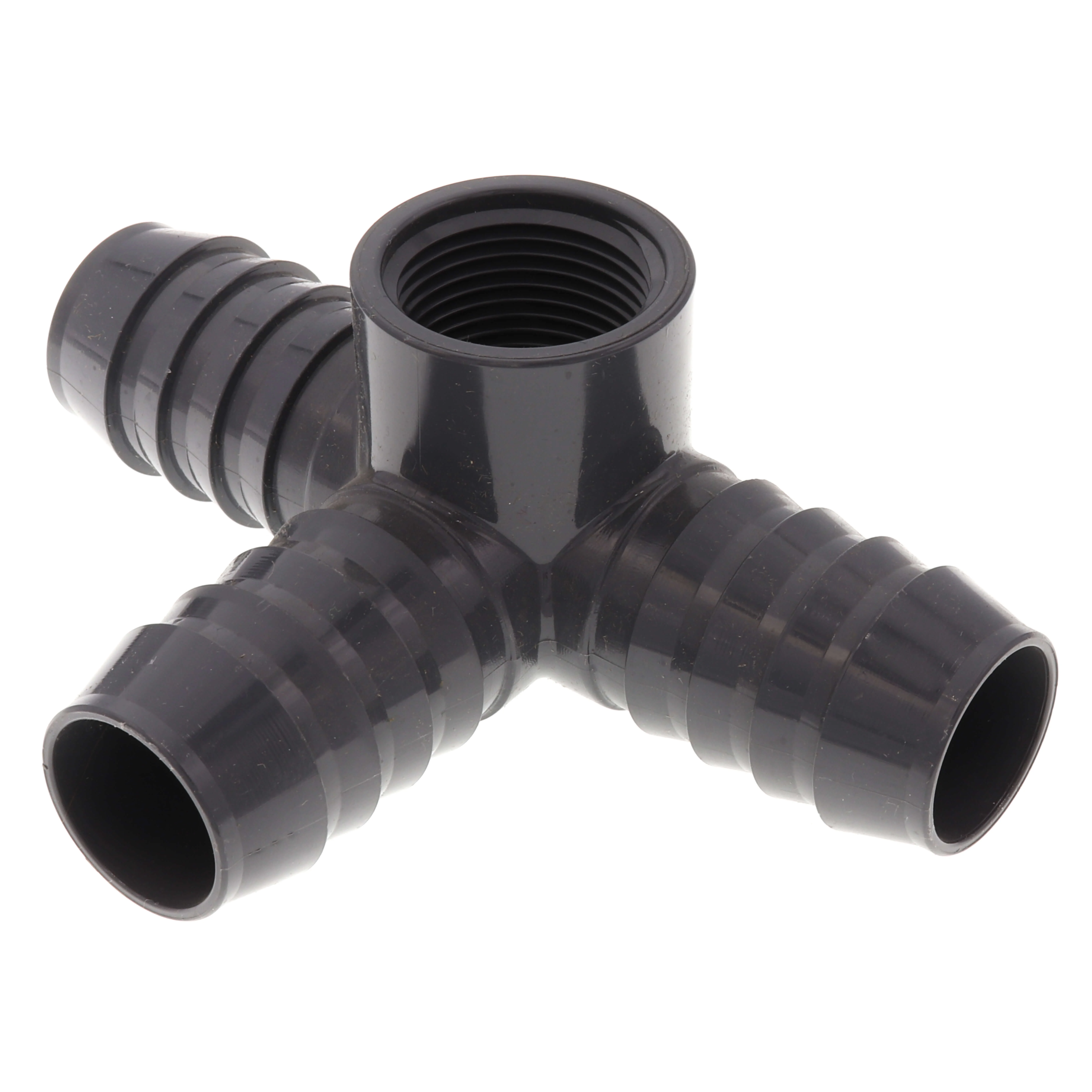 SPEARS VALVES 1416-131 Tee, Side Outlet, Insert x FPT, 1 x 3/4 Size, PVC | BU7PPU