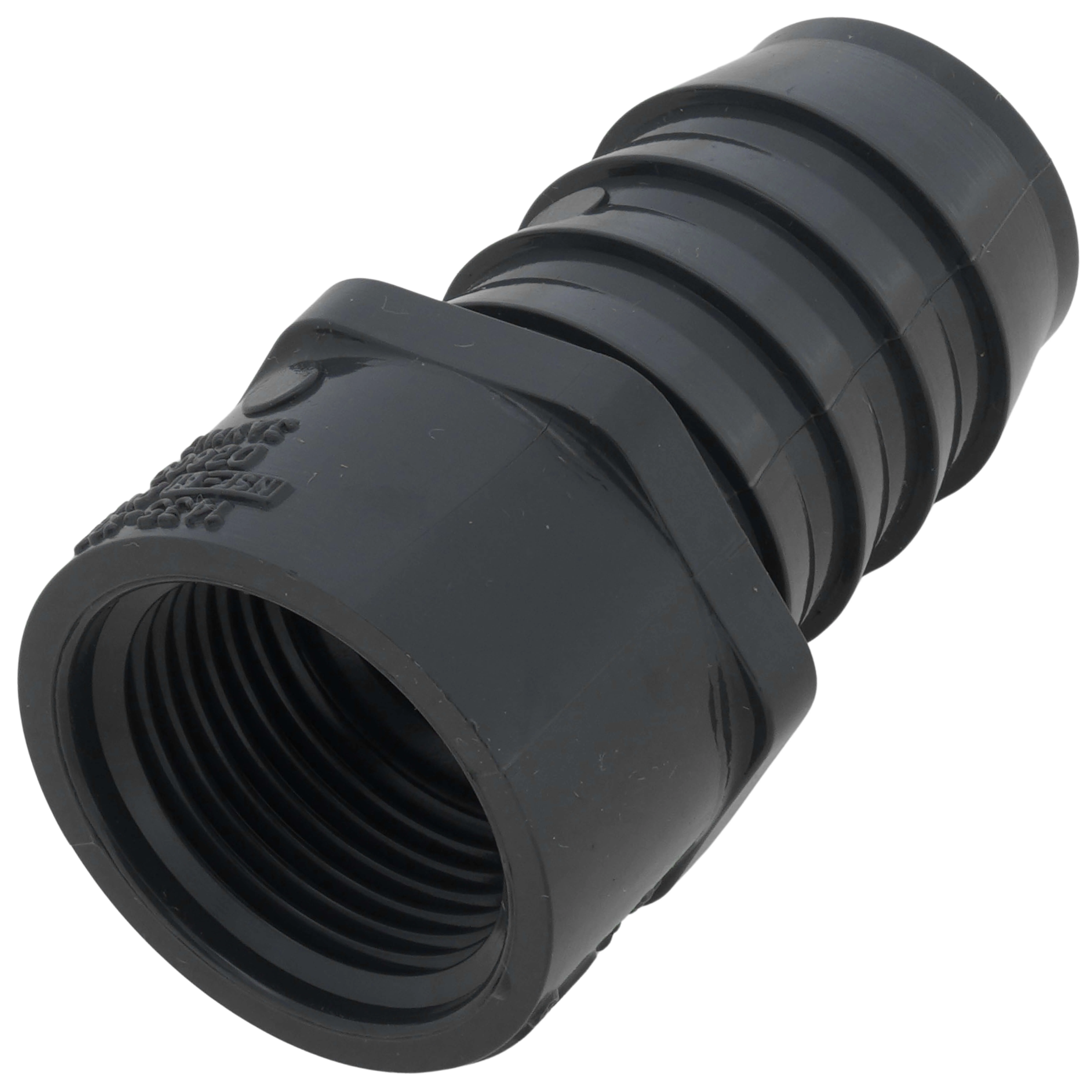 SPEARS VALVES 1435-102 Reducer Female Adapter, FPT x Insert, 3/4 x 1 Size, PVC | BU7KVF