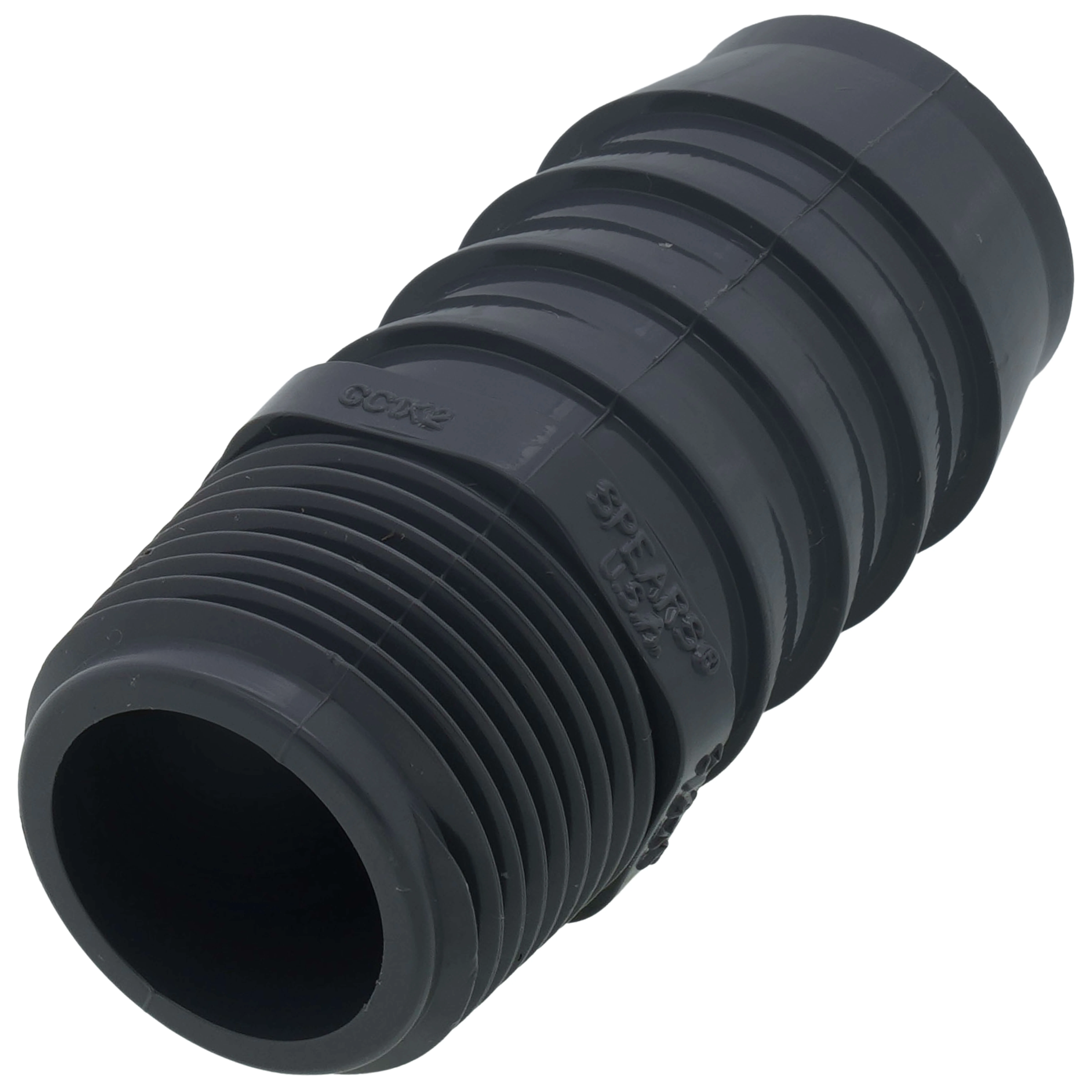 SPEARS VALVES 1436-102 Reducer Male Adapter, MPT x Insert, 3/4 x 1 Size, PVC | BU7HVX