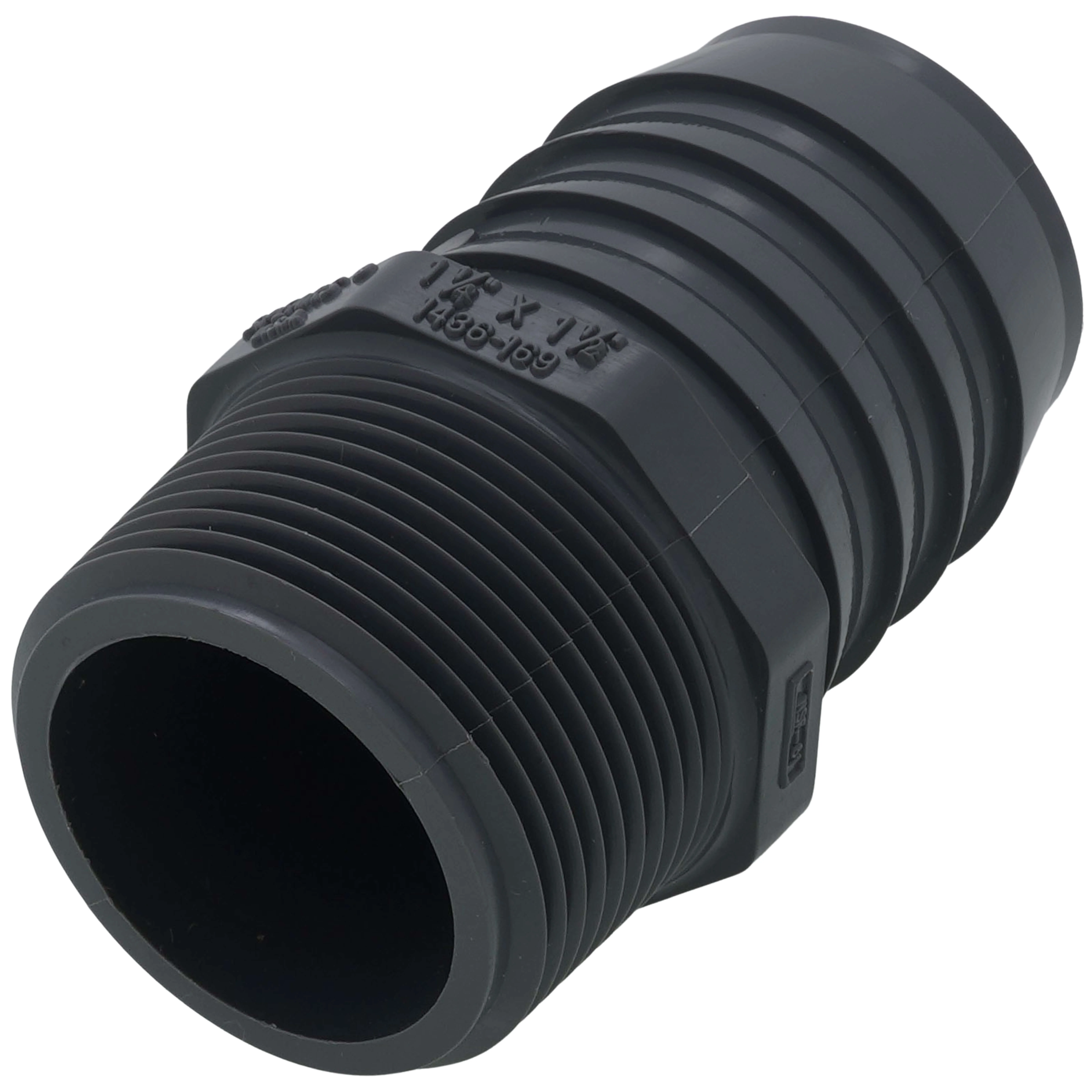 SPEARS VALVES 1436-169 Reducer Male Adapter, MPT x Insert, 1-1/4 x 1-1/2 Size, PVC | BU7JXW