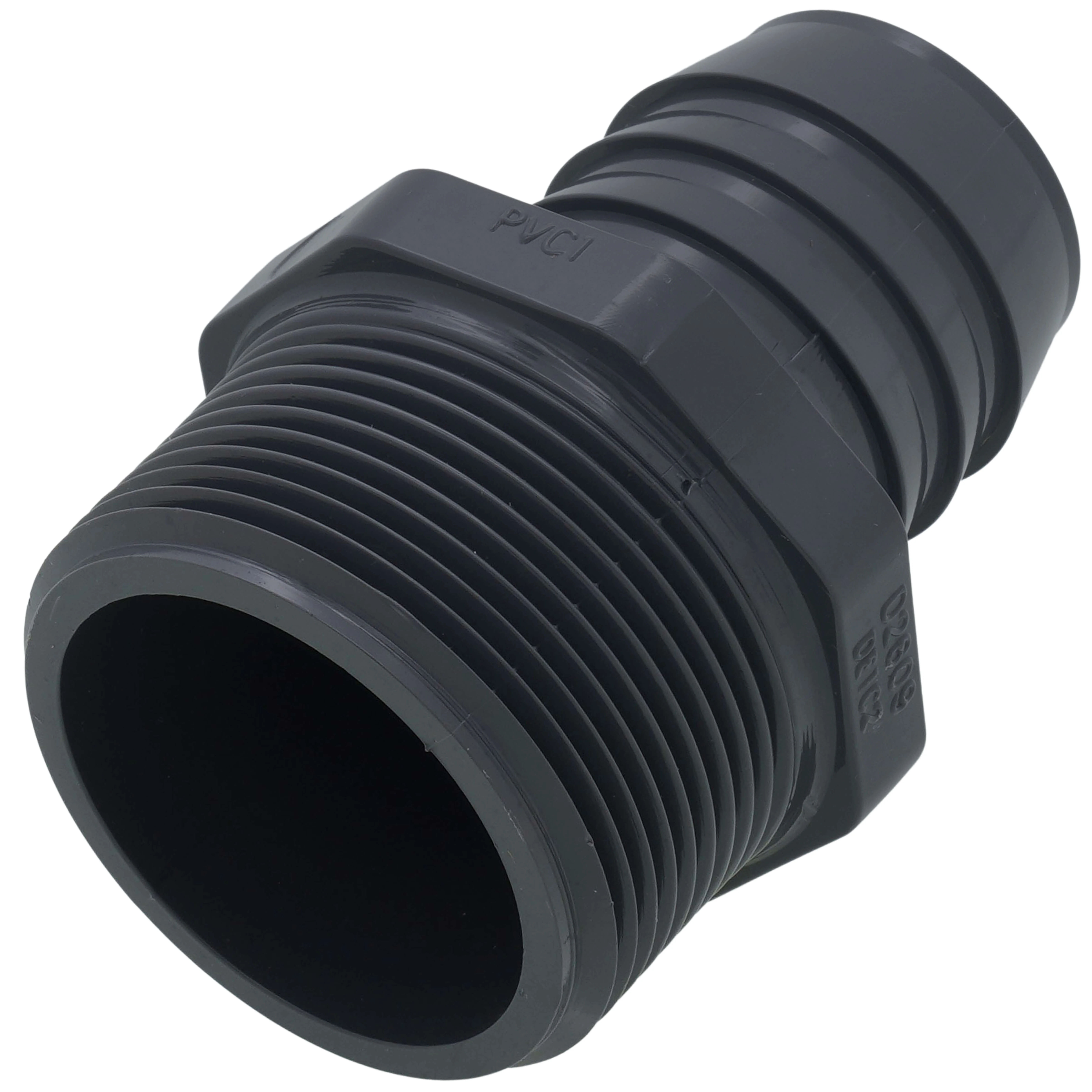 SPEARS VALVES 1436-212 Reducer Male Adapter, MPT x Insert, 1-1/2 x 1-1/4 Size, PVC | BU7JRY
