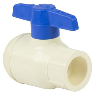 SPEARS VALVES 1922-010 Ball Valve, 1 Size, CPVC, Socket, EPDM | BY6ZQG