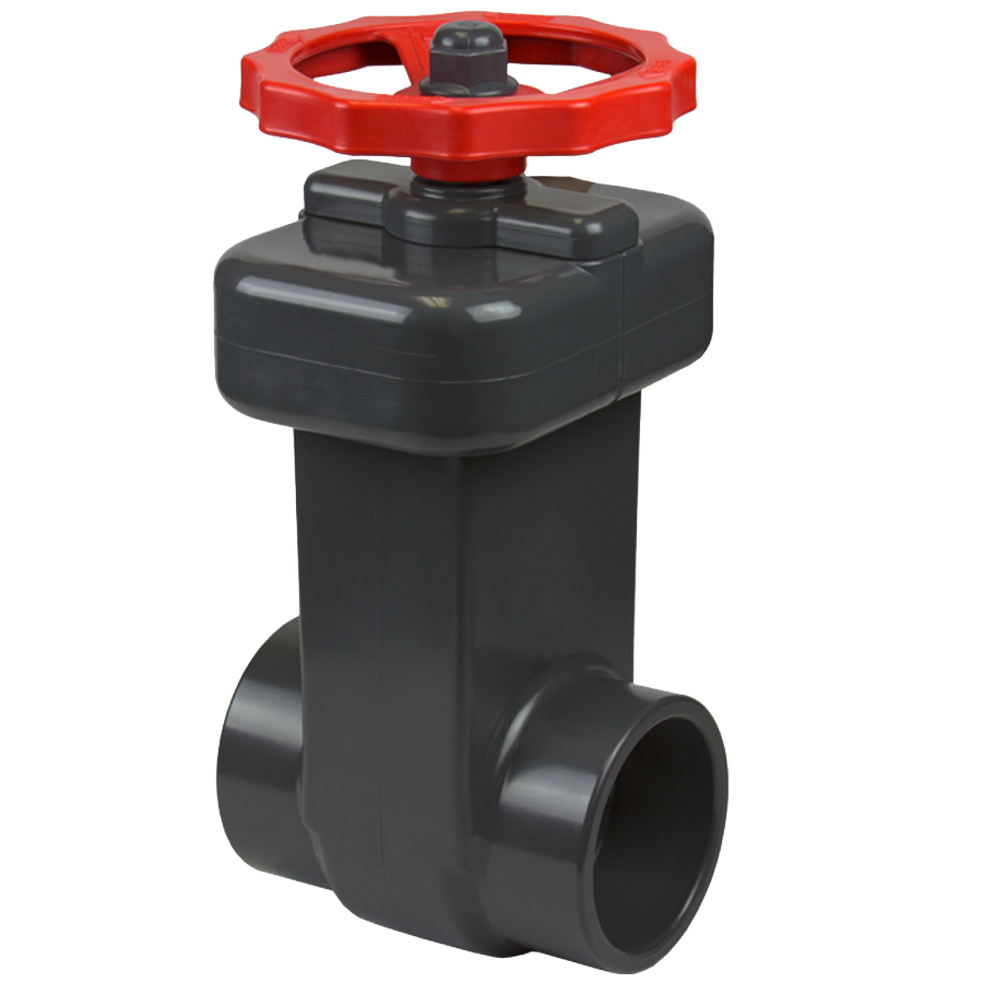 SPEARS VALVES 2012-025 Gate Valve, Socket, Buna, 2-1/2 Size, PVC | CA6WGN