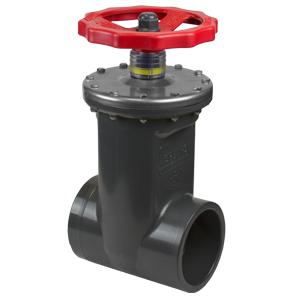 SPEARS VALVES 2012-040 Gate Valve, Socket, Buna, 4 Size, PVC | CA4VHY
