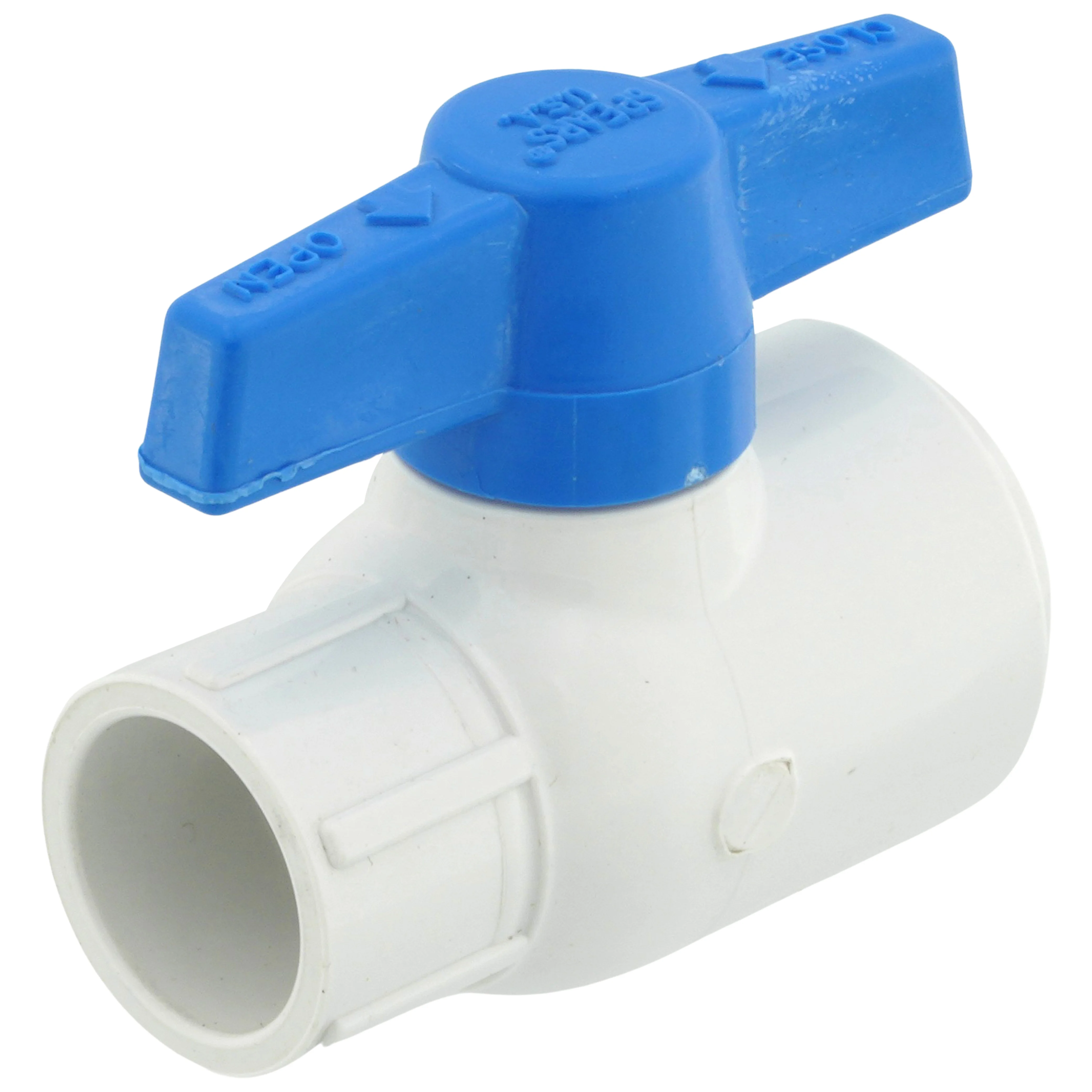 SPEARS VALVES 2622-005 Utility Ball Valve, 1/2 Size, PVC, Socket End, With EPDM O-Ring Seal | CA2JMZ