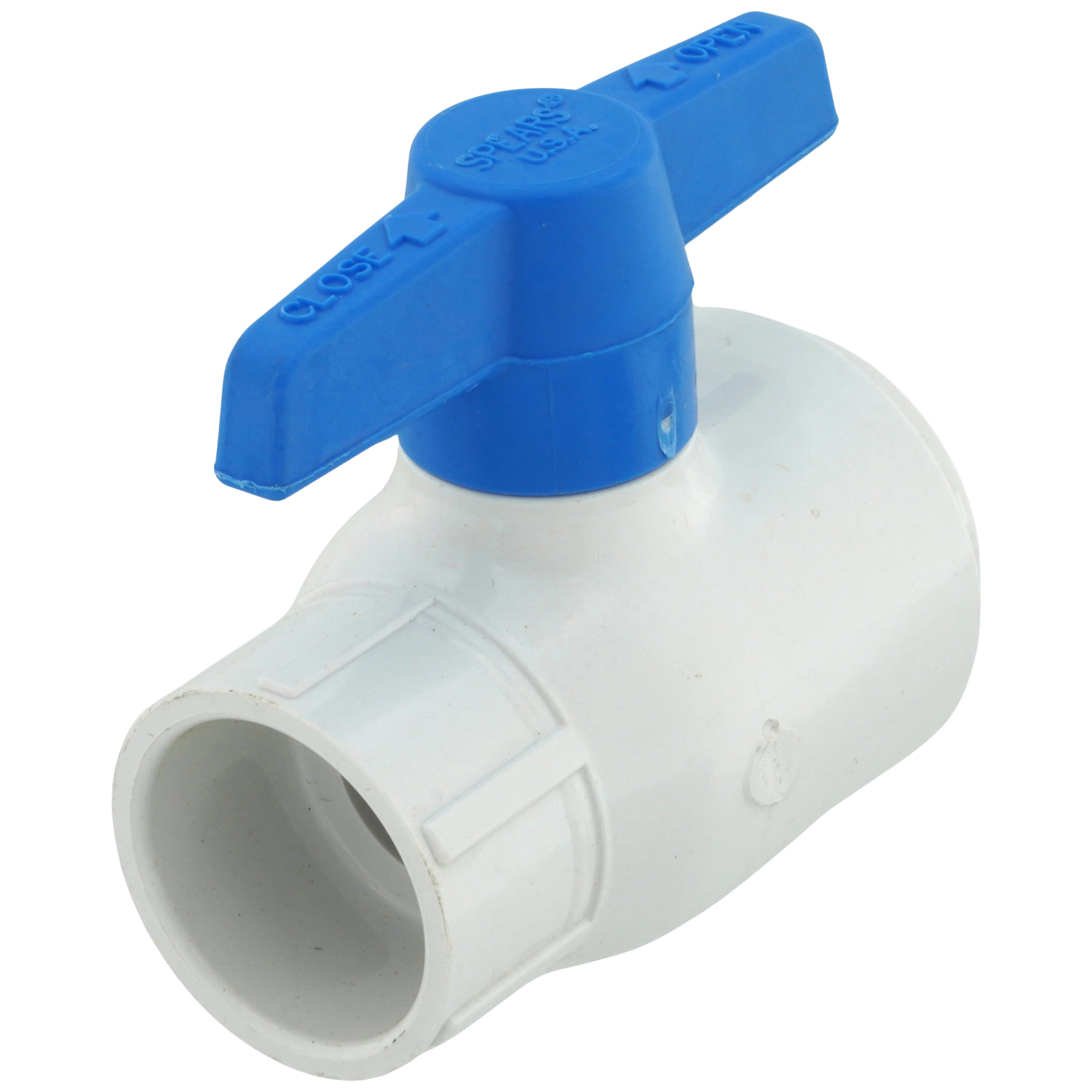 SPEARS VALVES 2622-010 Utility Ball Valve, 1 Size, PVC, Socket End, With EPDM O-Ring Seal | CA2JNA