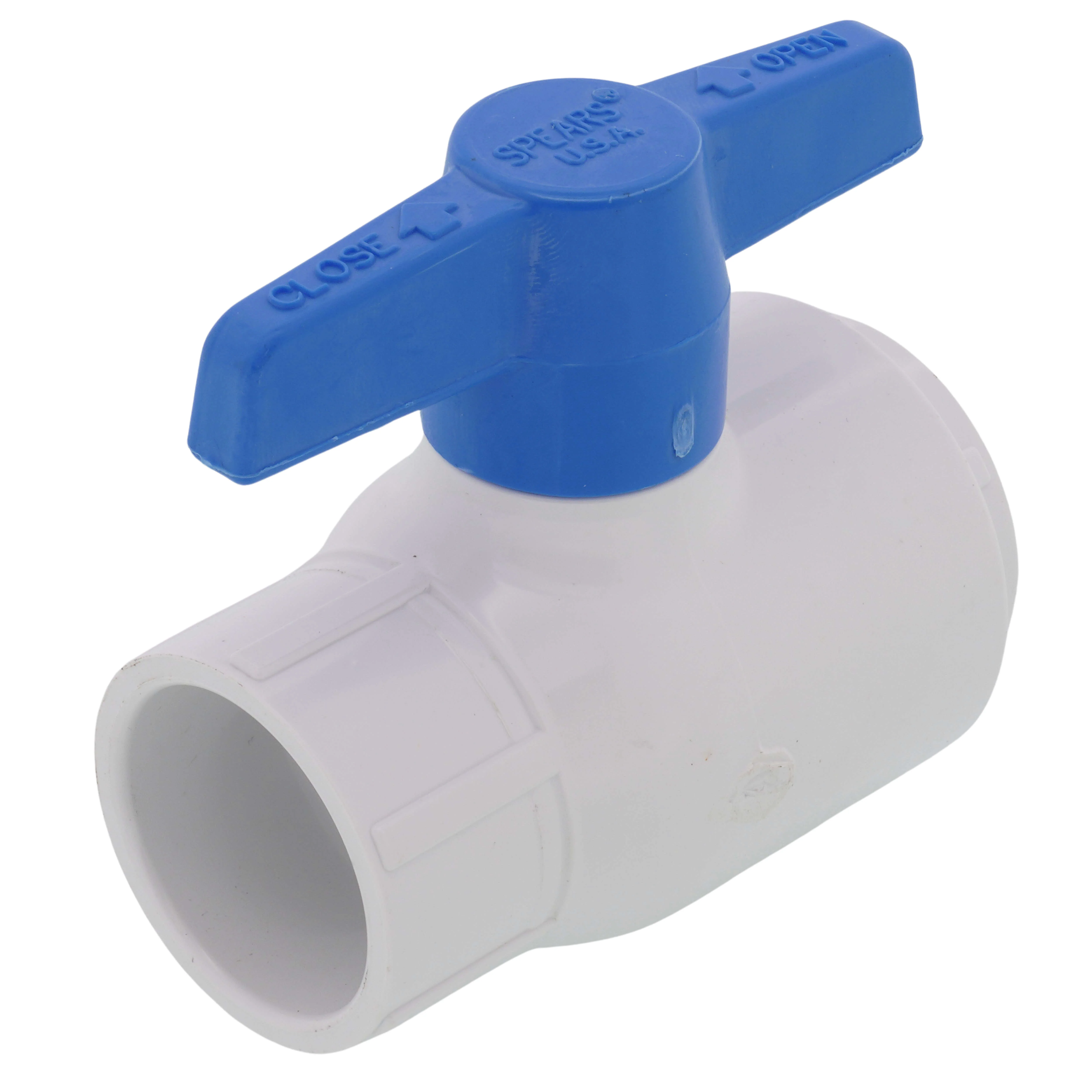 SPEARS VALVES 2622-010C Utility Ball Valve, 1 Size, CPVC, Socket End, With EPDM O-Ring Seal | BY6HLD
