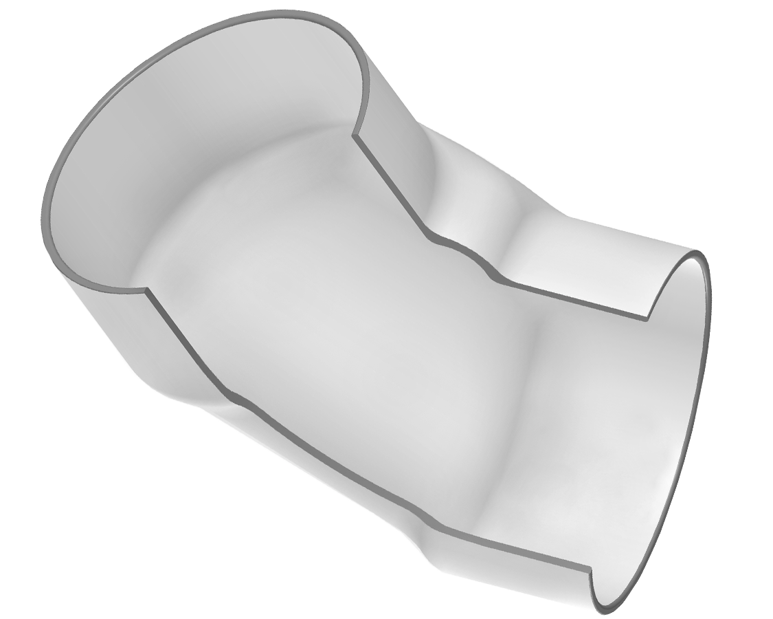 SPEARS VALVES 280-100708 Elbow, 60 Deg., Socket, Low Head, PIP, 20 Size, PVC | BU7RHW