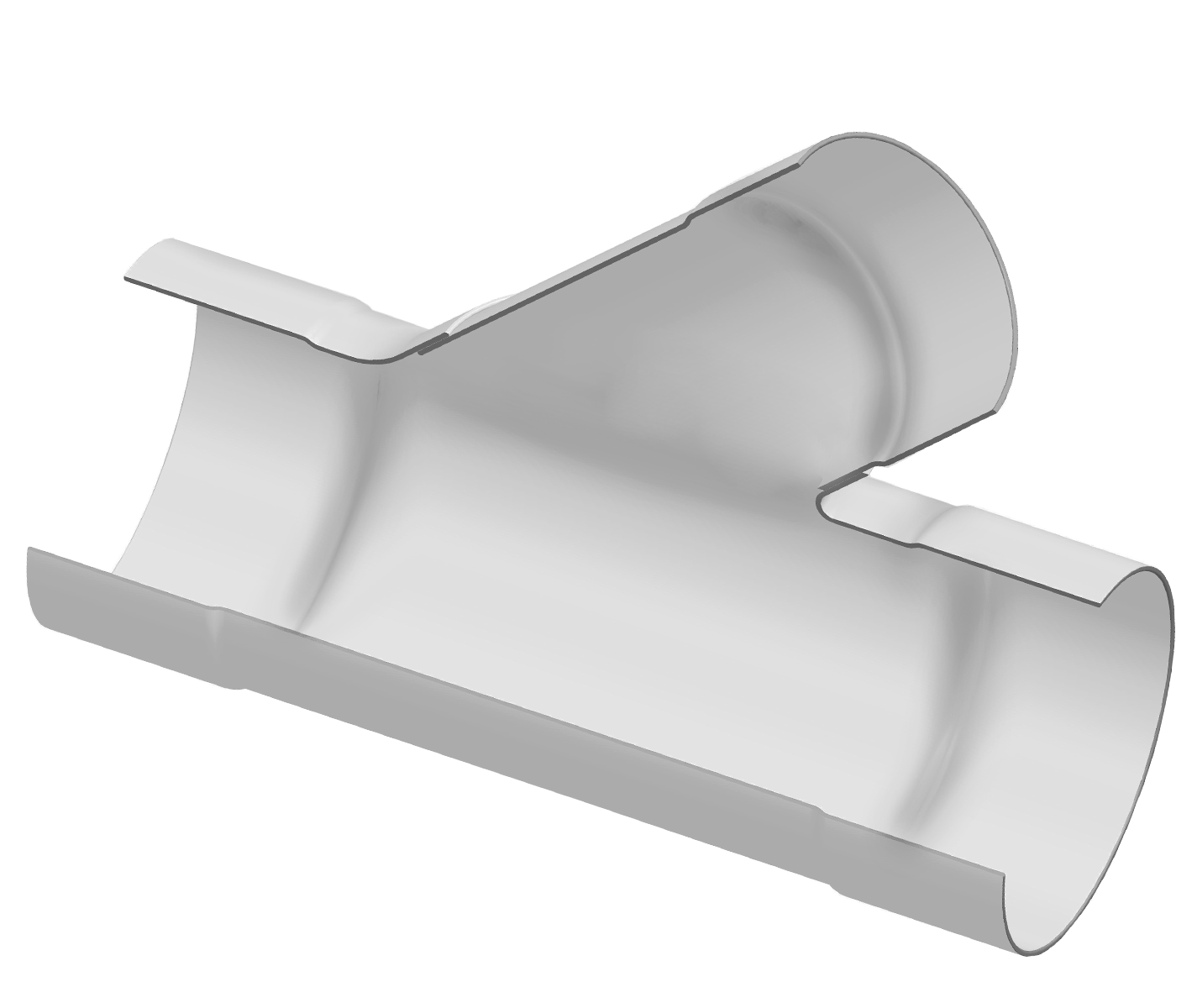 SPEARS VALVES 2875-792 Reducer Wye, Socket, Low Head, PIP, N.P.R., 18 x 12 Size, PVC | BU7RYL