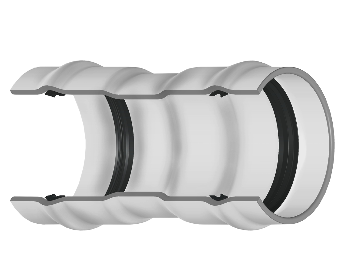 SPEARS VALVES 290-100095 Coupling, Gasket, 80 PSI, PIP, 18 Size, PVC | BU7THP