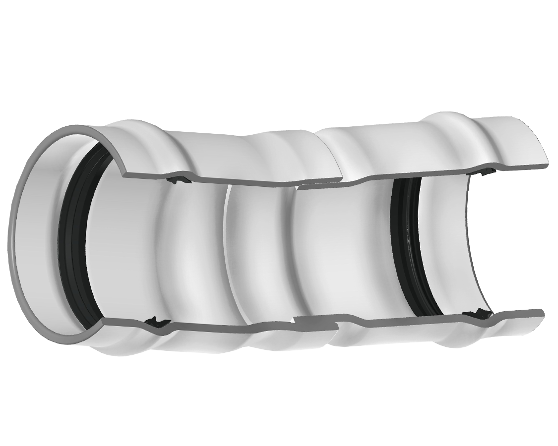 SPEARS VALVES 320-100211 Elbow, 11-1/4 Deg., Gasket, Class 100, 8 Size, PVC | BU6EKD