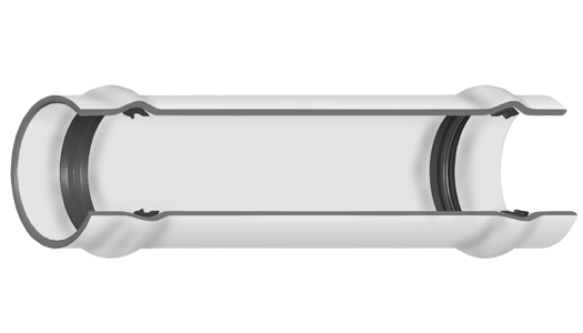 SPEARS VALVES 3328-080 Repair Coupling, Gasket, Class 125, 8 Size, PVC | BU6GNN