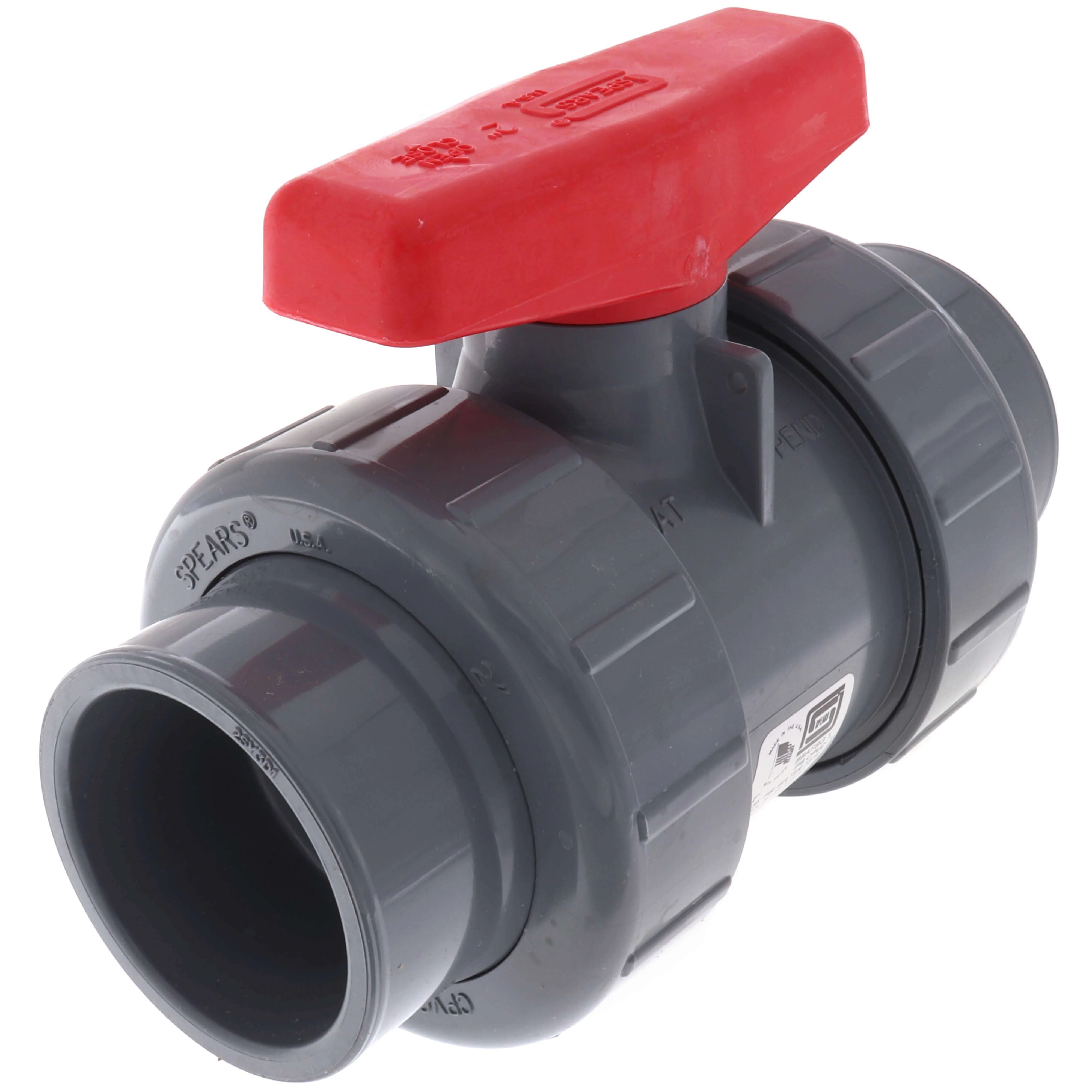 SPEARS VALVES 3629-020C Standard Ball Valve, Socket/FPT, EPDM, 2 Size, CPVC | CC9LQY