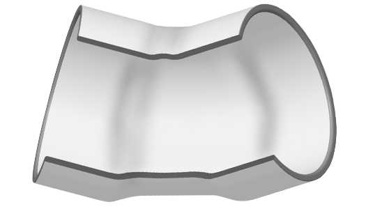 SPEARS VALVES 3917-100 Elbow, 45 Deg., Socket, Schedule 80, 10 Size, PVC | BU6LAB