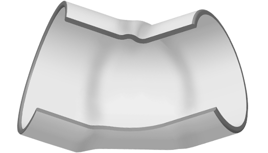 SPEARS VALVES 3727-080 Street Elbow, 45 Deg., Spigot x Socket, Schedule 40, 8 Size, PVC | BU6JKM