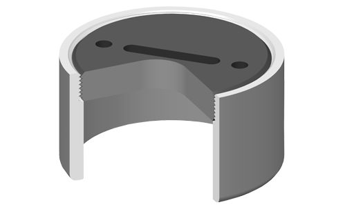 SPEARS VALVES 3978-020 Cleanout Adapter, Spigot x Threaded, With Plug, Schedule 80, 2 Size, PVC | BU6NCR