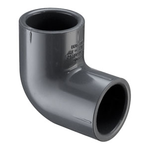 SPEARS VALVES 806-040BC Elbow, 90 Deg., Socket, Schedule 80, 4 Size, PVC | BU6ZXY