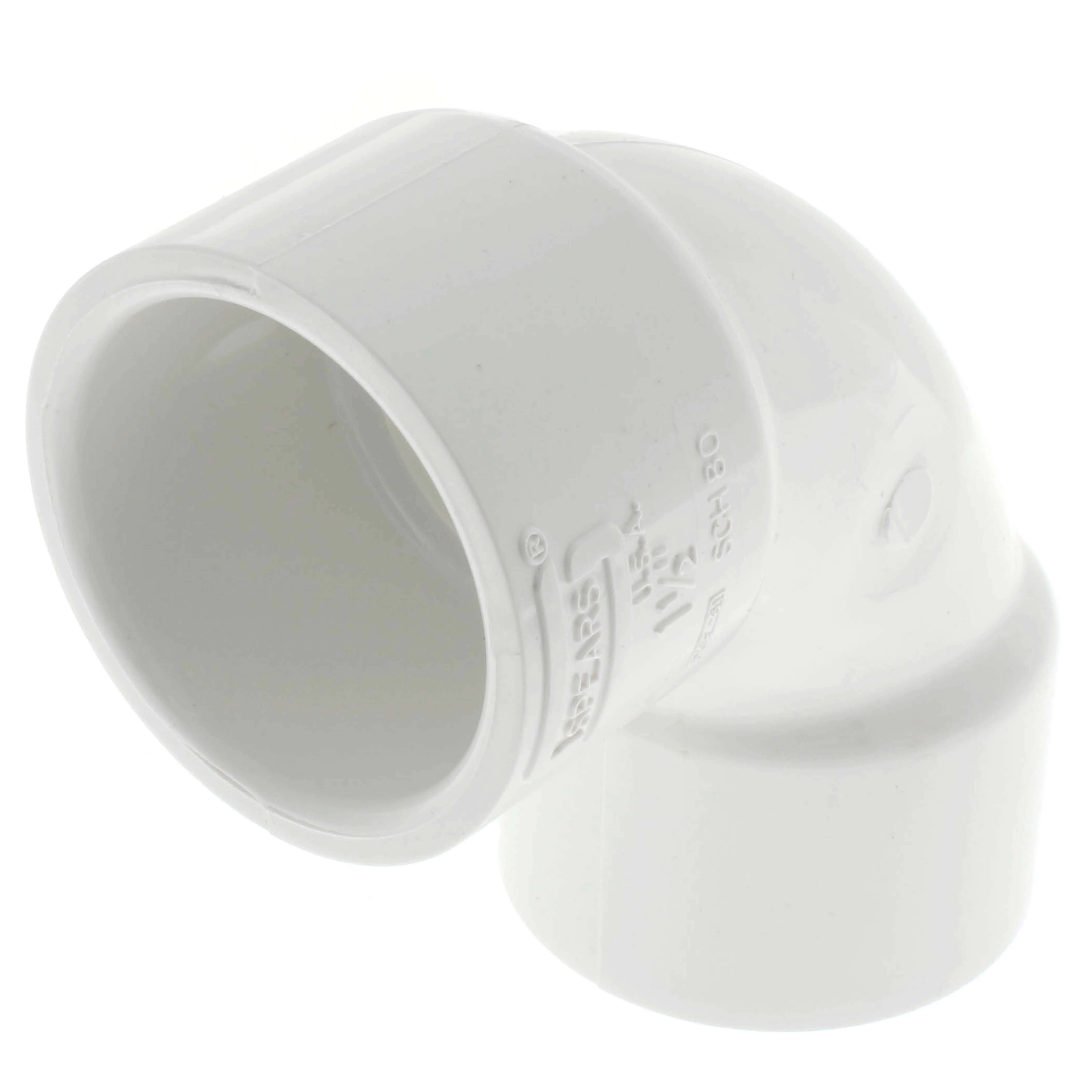 SPEARS VALVES 406-015S Sweep Elbow, 90 Deg., Socket, Schedule 40, 1-1/2 Size, PVC | BU7MNF