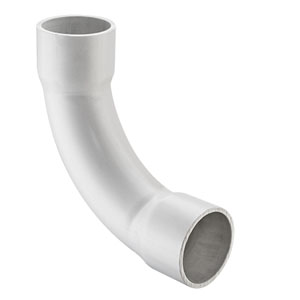SPEARS VALVES 406-025LSF Long Sweep Elbow, 90 Deg., Socket, Schedule 40, 2-1/2 Size, PVC | BU6BXB