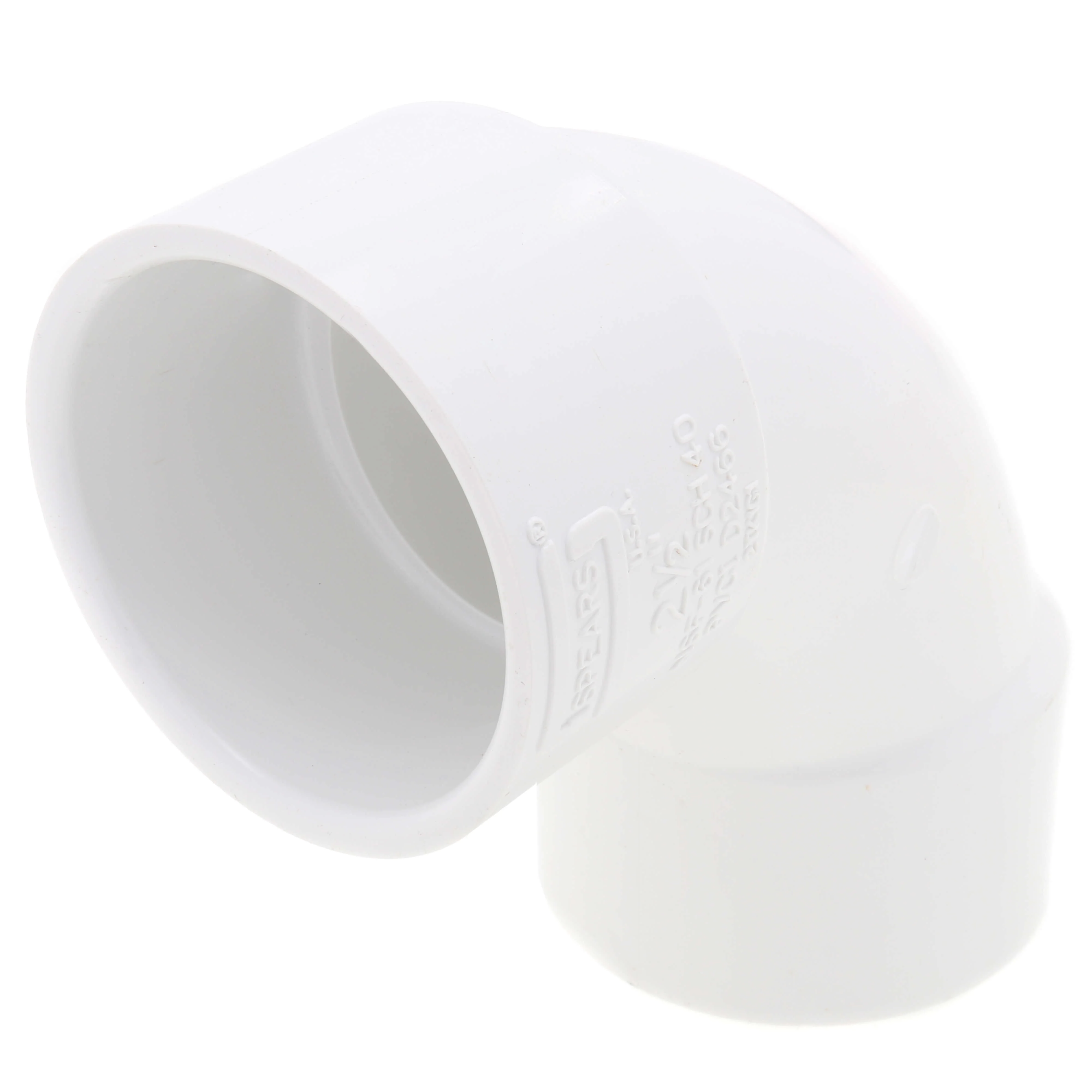 SPEARS VALVES 406-025S Sweep Elbow, 90 Deg., Socket, Schedule 40, 2-1/2 Size, PVC | BU7MNG