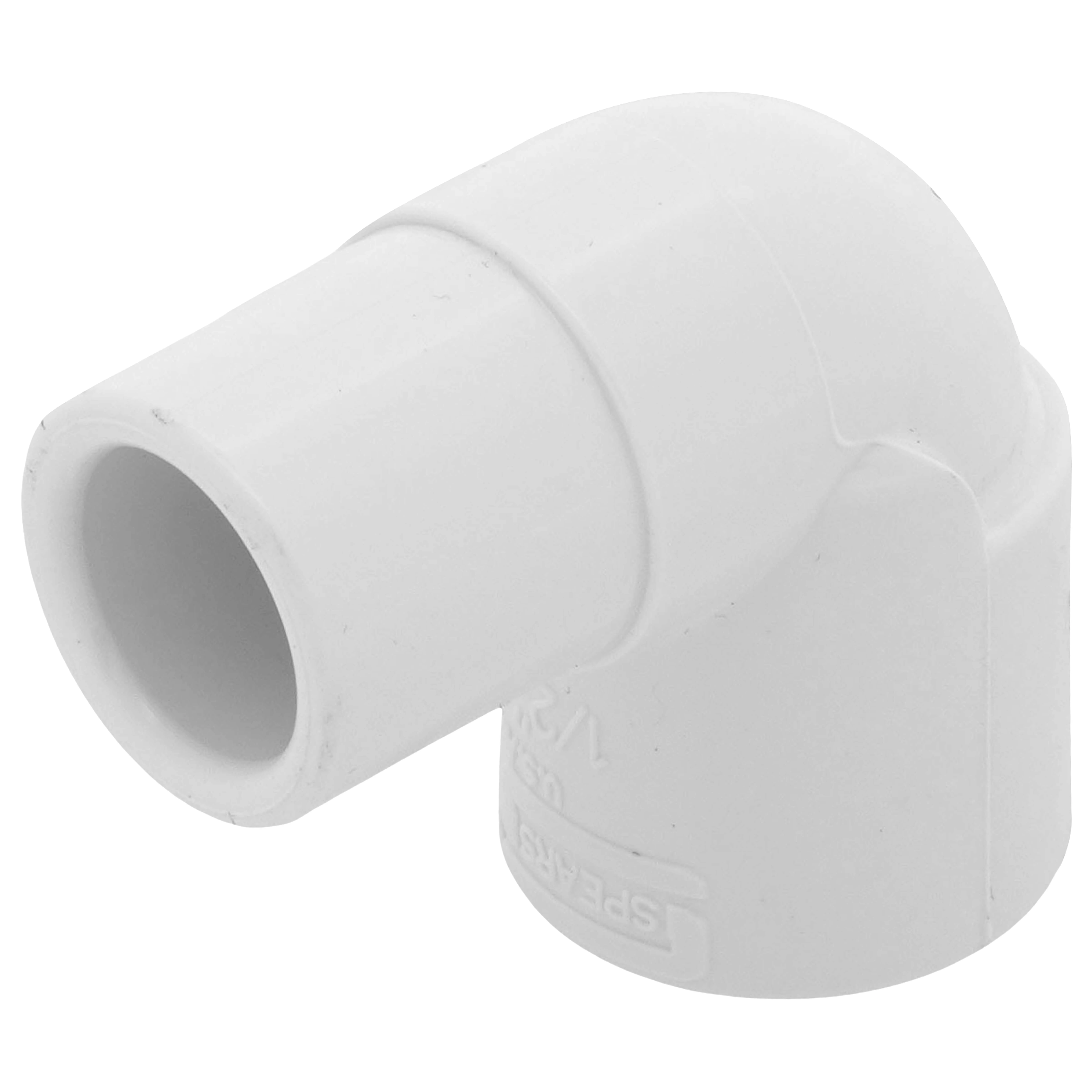 SPEARS VALVES 409-005 Street Elbow, 90 Deg., Spigot x Socket, Schedule 40, 1/2 Size, PVC | BU6BVH