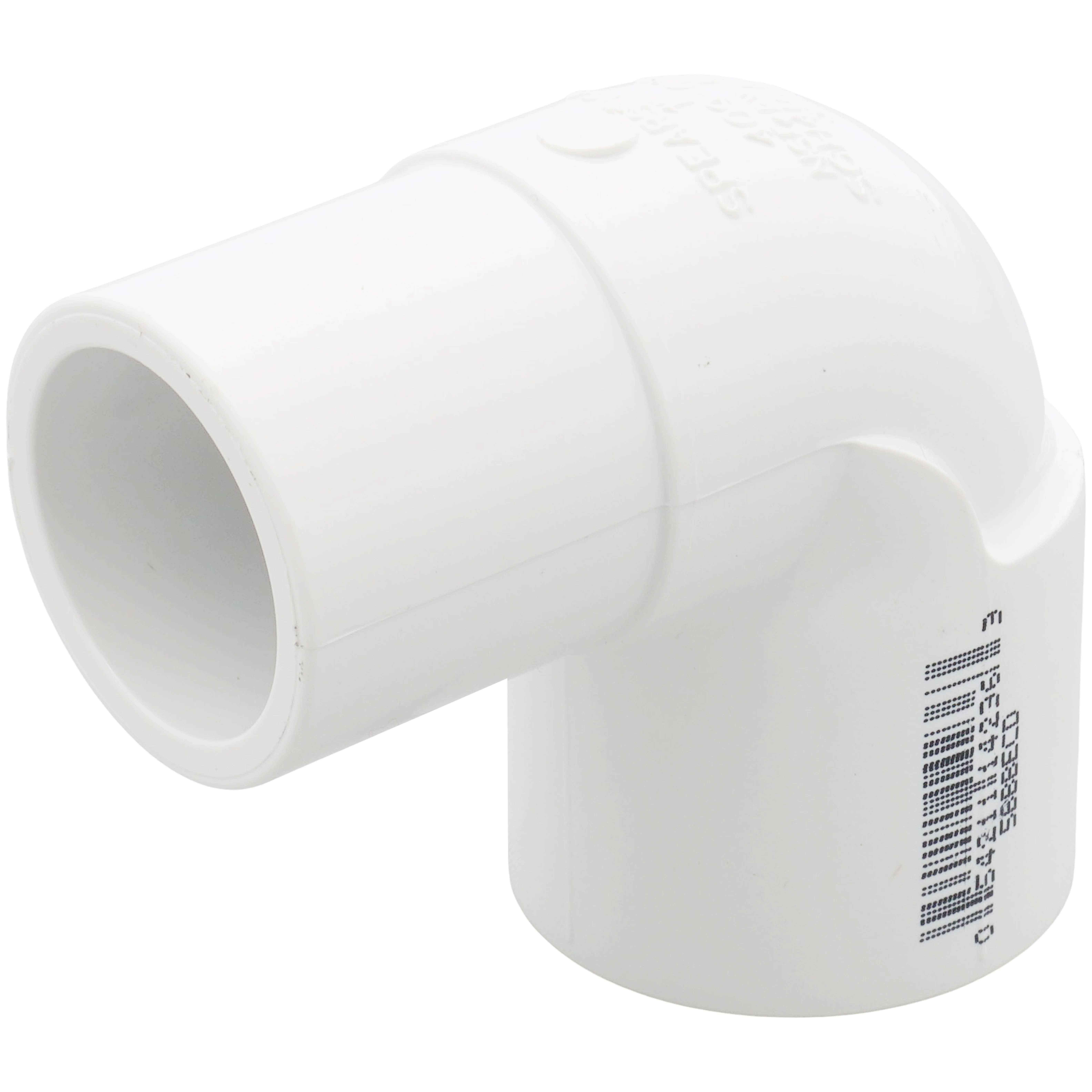 SPEARS VALVES 409-010 Street Elbow, 90 Deg., Spigot x Socket, Schedule 40, 1 Size, PVC | BU7HVM