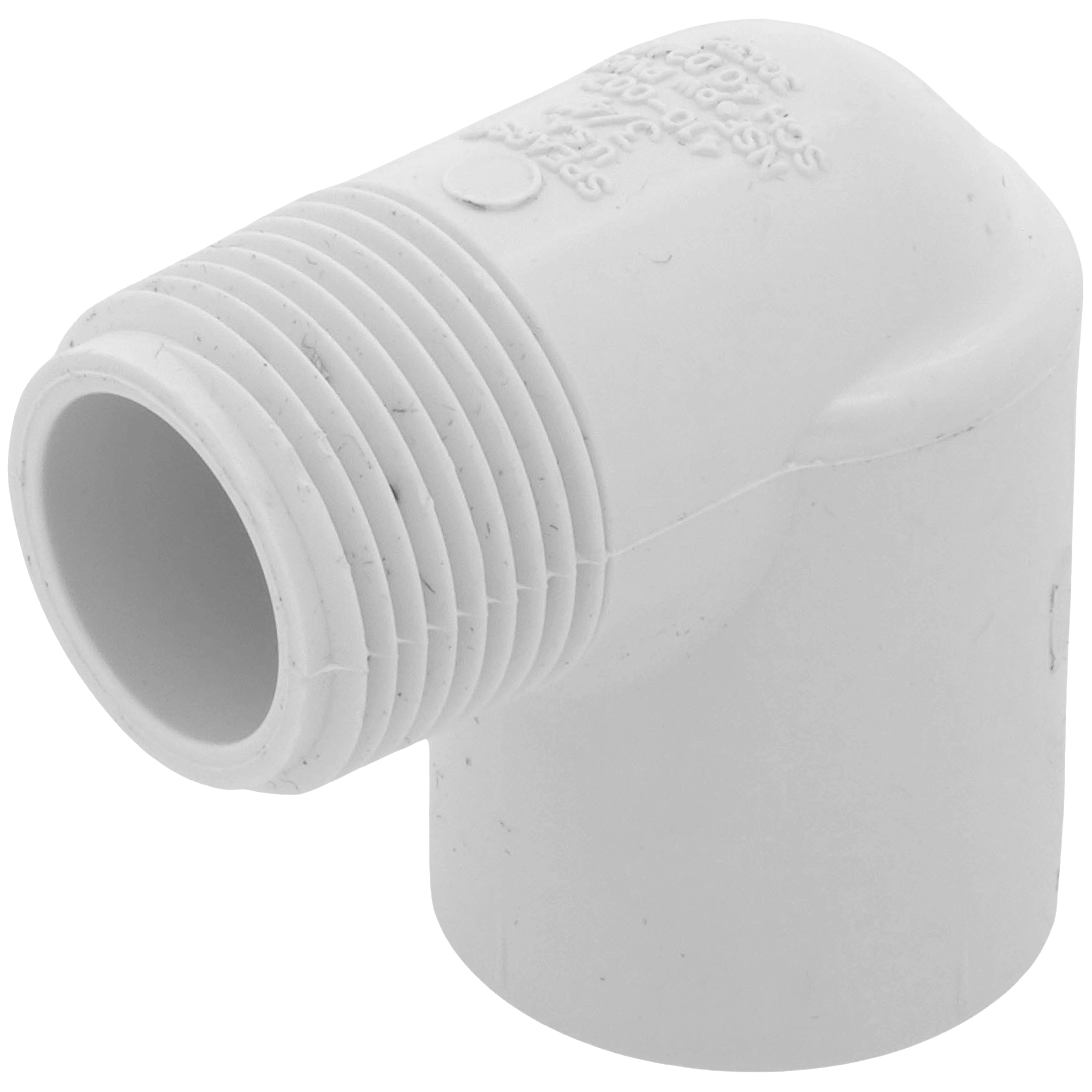 SPEARS VALVES 410-007 Reducer Street Elbow, 90 Deg., MPT x Socket, Schedule 40, 3/4 Size, PVC | BU7JJF