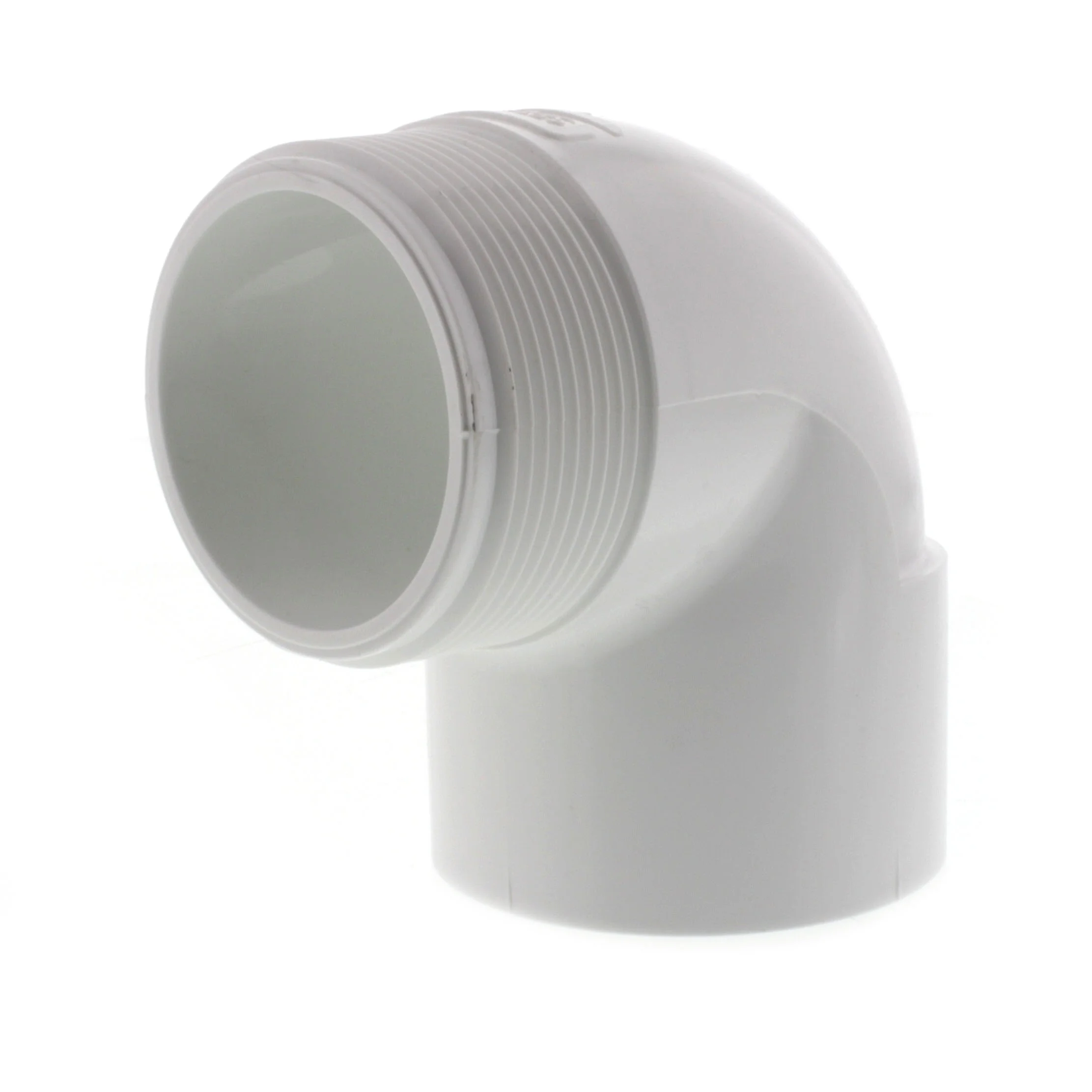 SPEARS VALVES 410-020 Elbow, 90 Deg., MPT x Socket, Schedule 40, 2 Size, PVC | BU7KAM