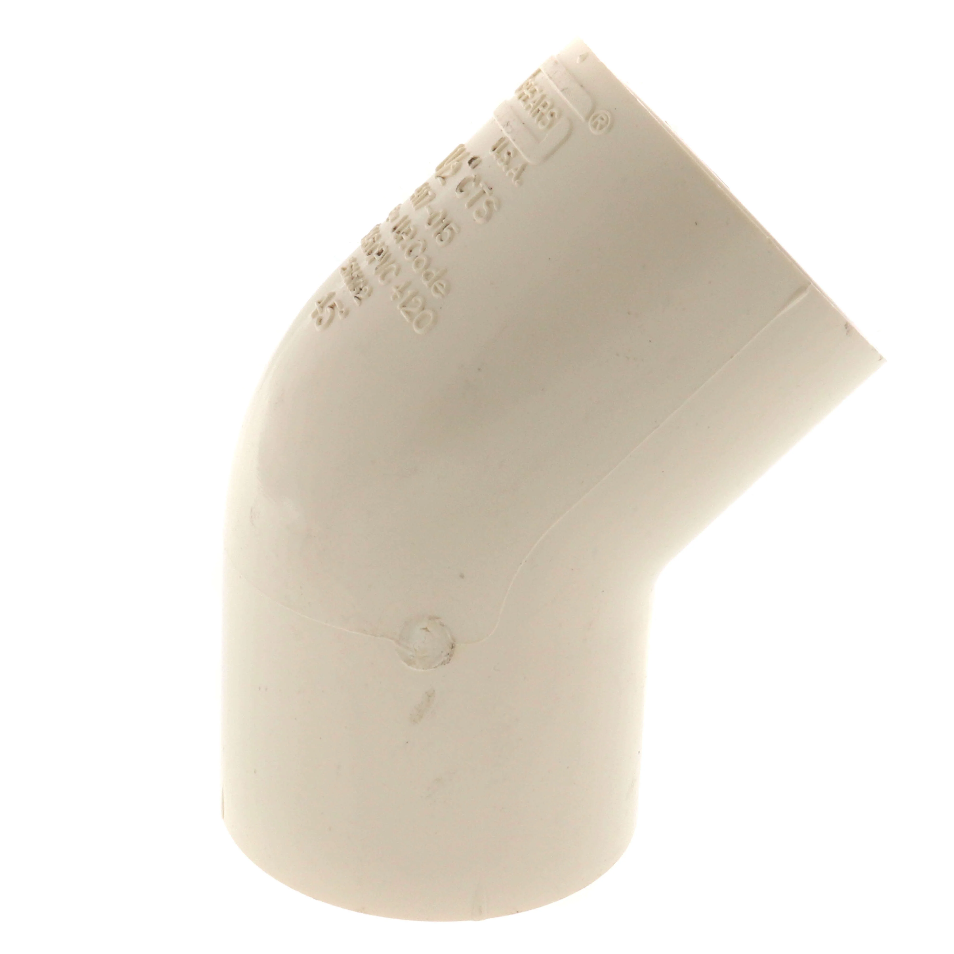 SPEARS VALVES 4117-015 Elbow, 45 Deg., Socket, 1-1/2 Size, CPVC | BU6QDV
