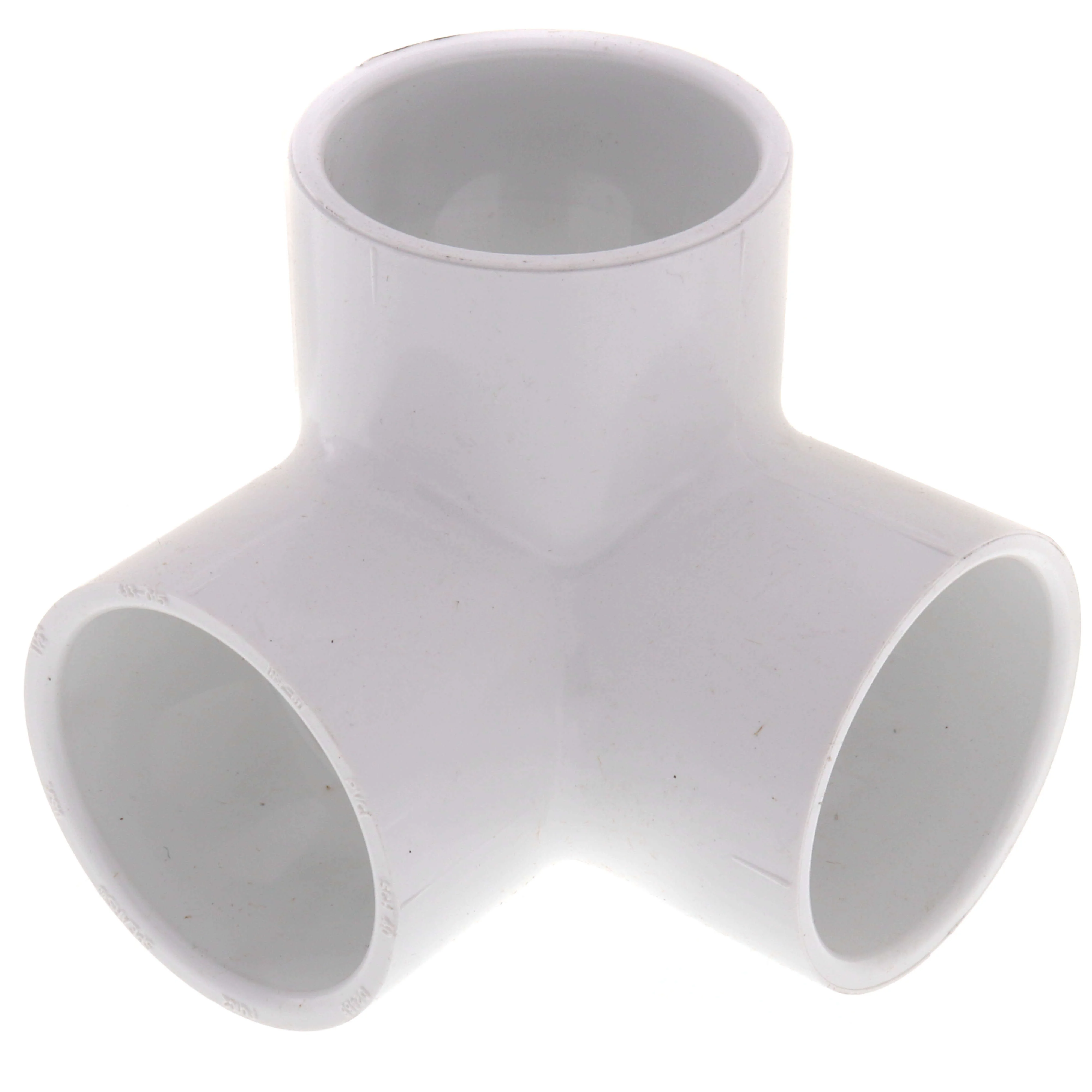 SPEARS VALVES 413-015 Elbow, 90 Deg., Side Outlet, Socket, Schedule 40, 1-1/2 Size, PVC | BU7KWD