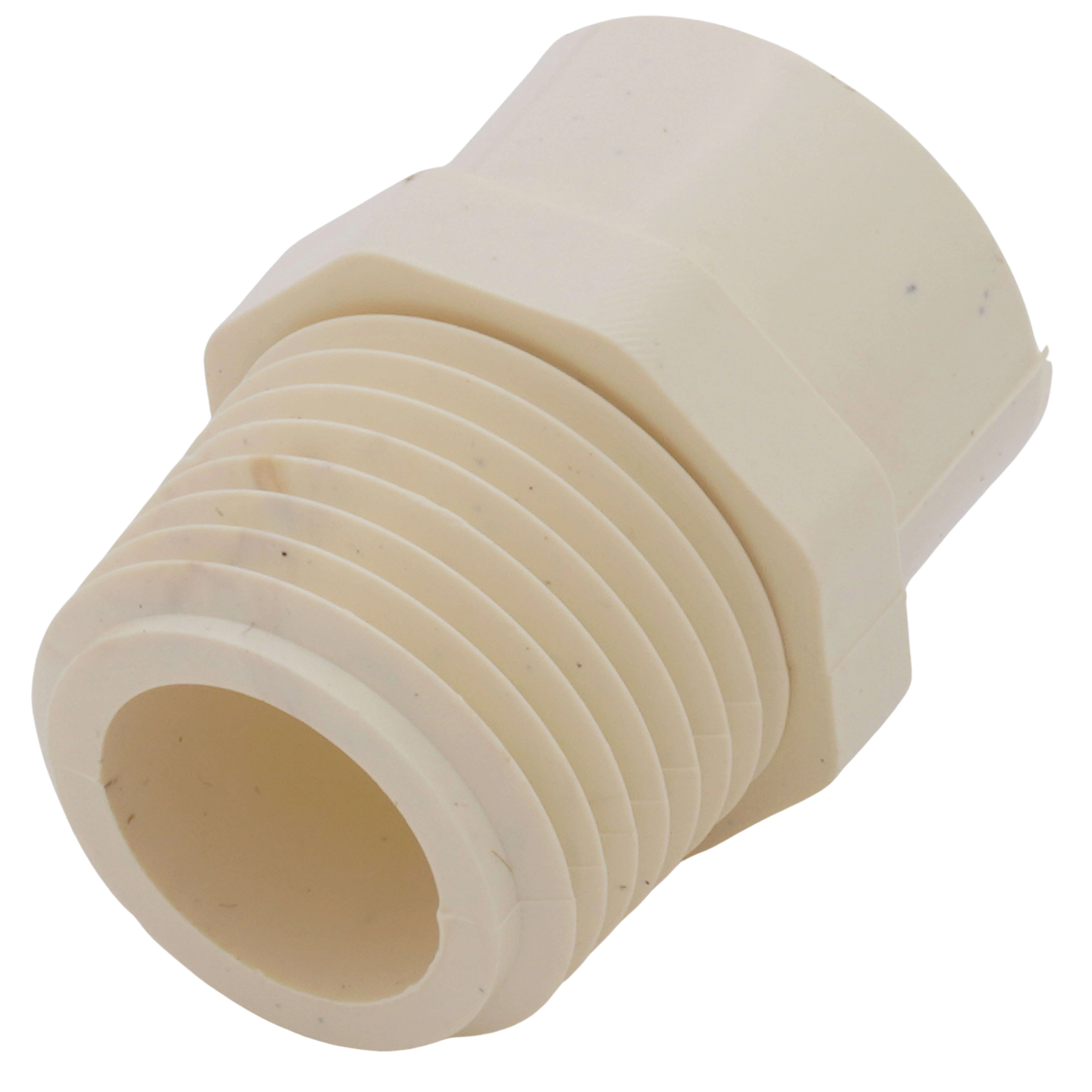 SPEARS VALVES 4136-005 Male Adapter, MIPT x Socket, 1/2 Size, CPVC | BU7HVU