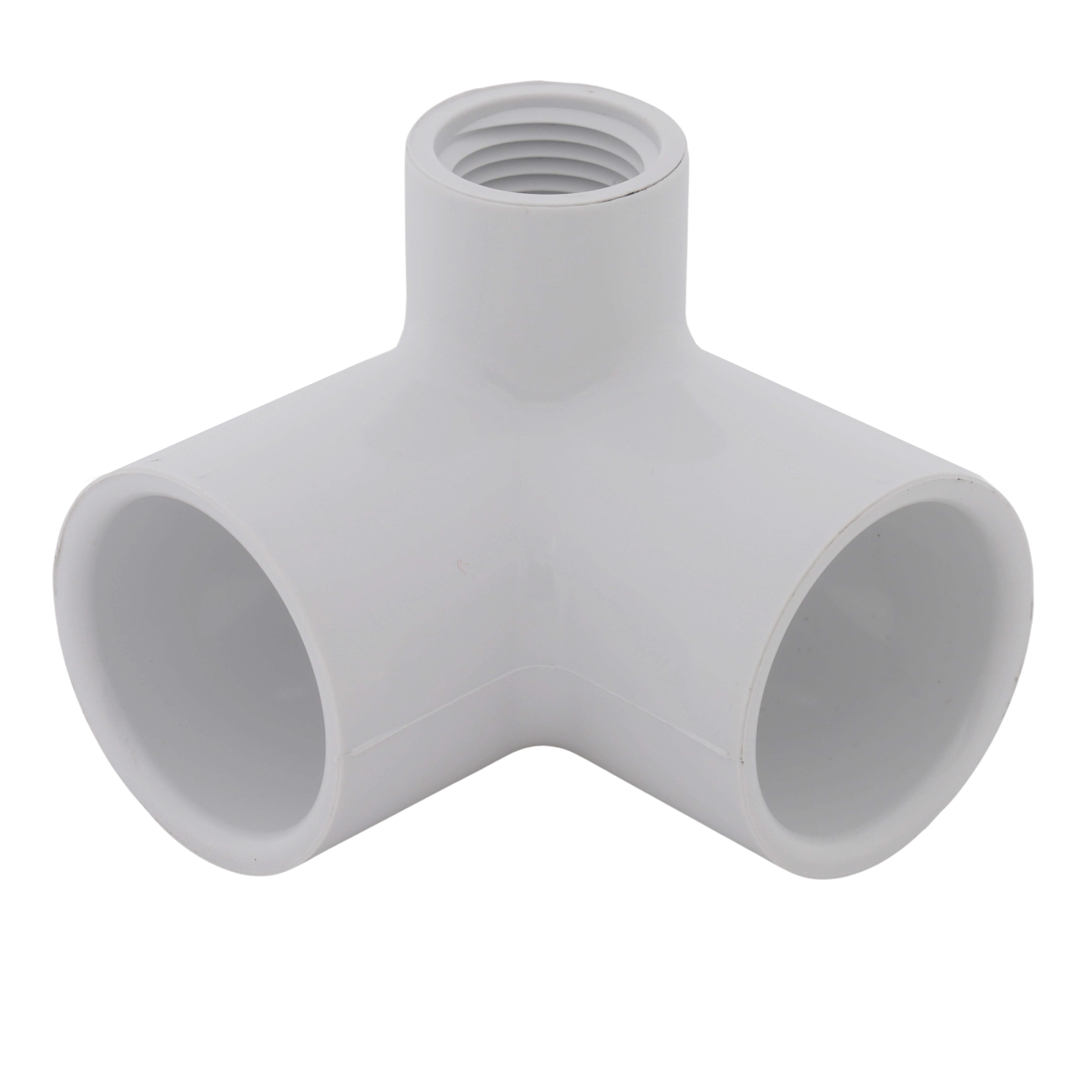 SPEARS VALVES 414-130 Elbow, 90 Deg., Side Outlet, Socket x FPT, Schedule 40, 1 x 1/2 Size, PVC | BU7KAA