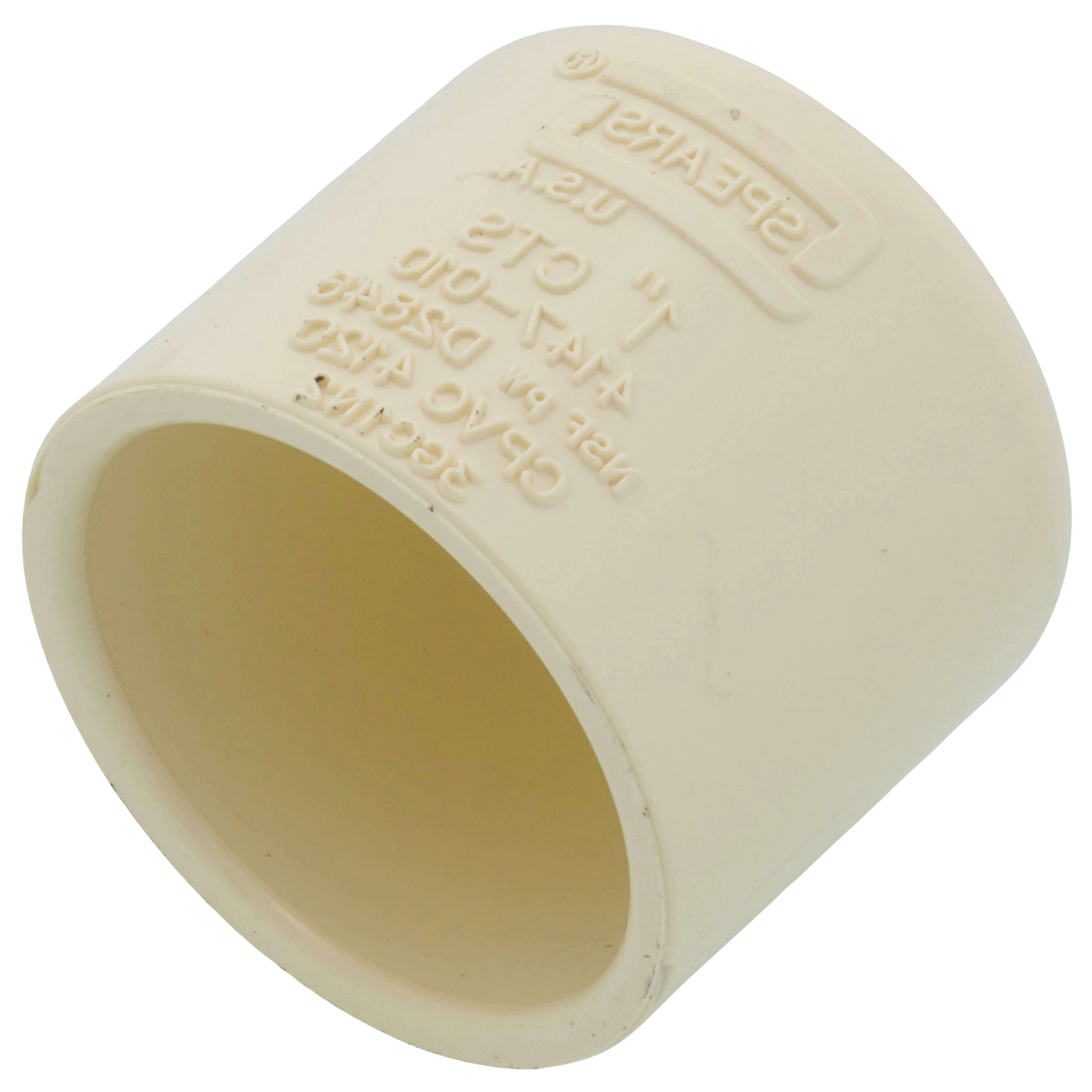 SPEARS VALVES 4147-010 Cap, Socket, 1 Size, CPVC | BU6QLJ