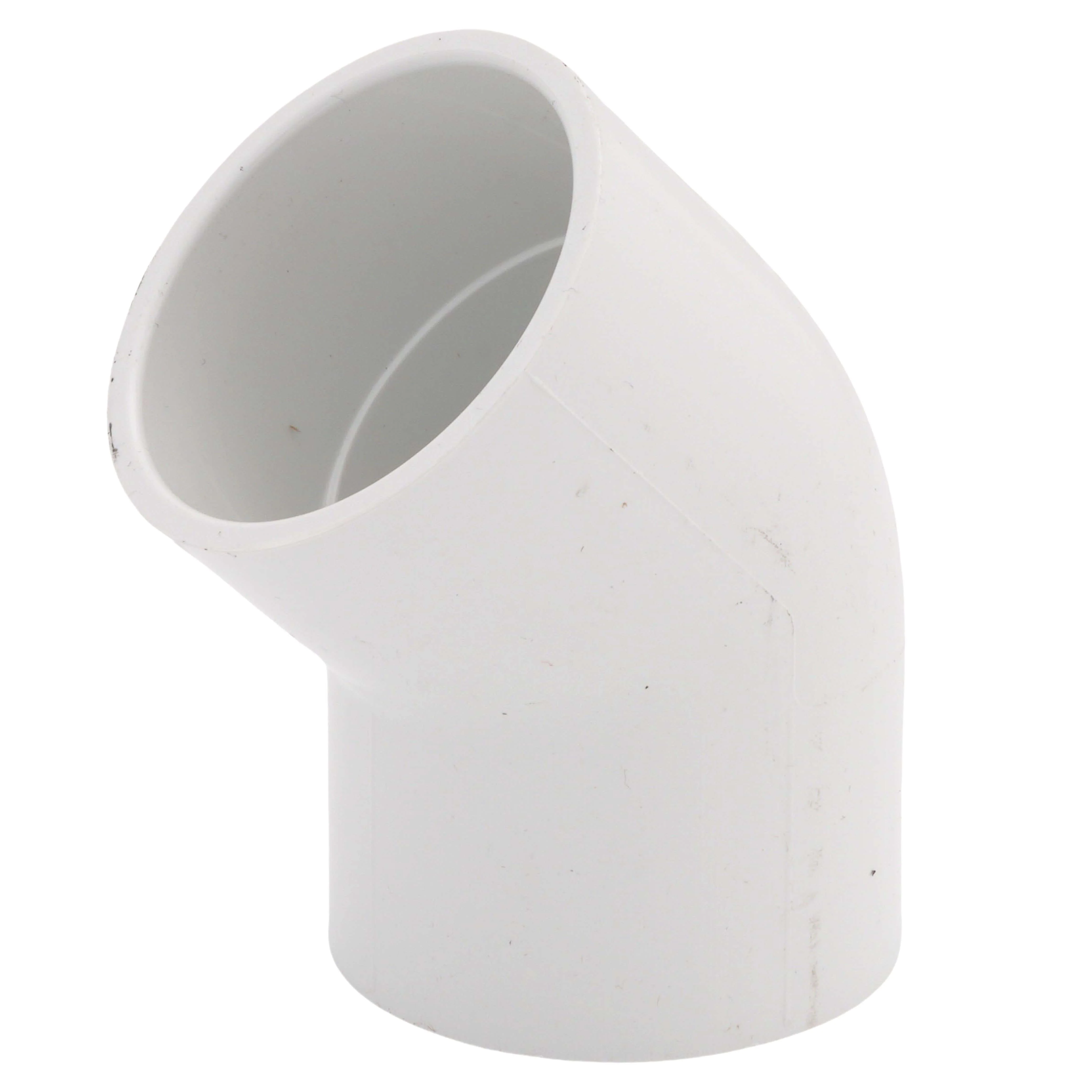 SPEARS VALVES 417-020 Elbow, 45 Deg., Socket, Schedule 40, 2 Size, PVC | BU7HQE