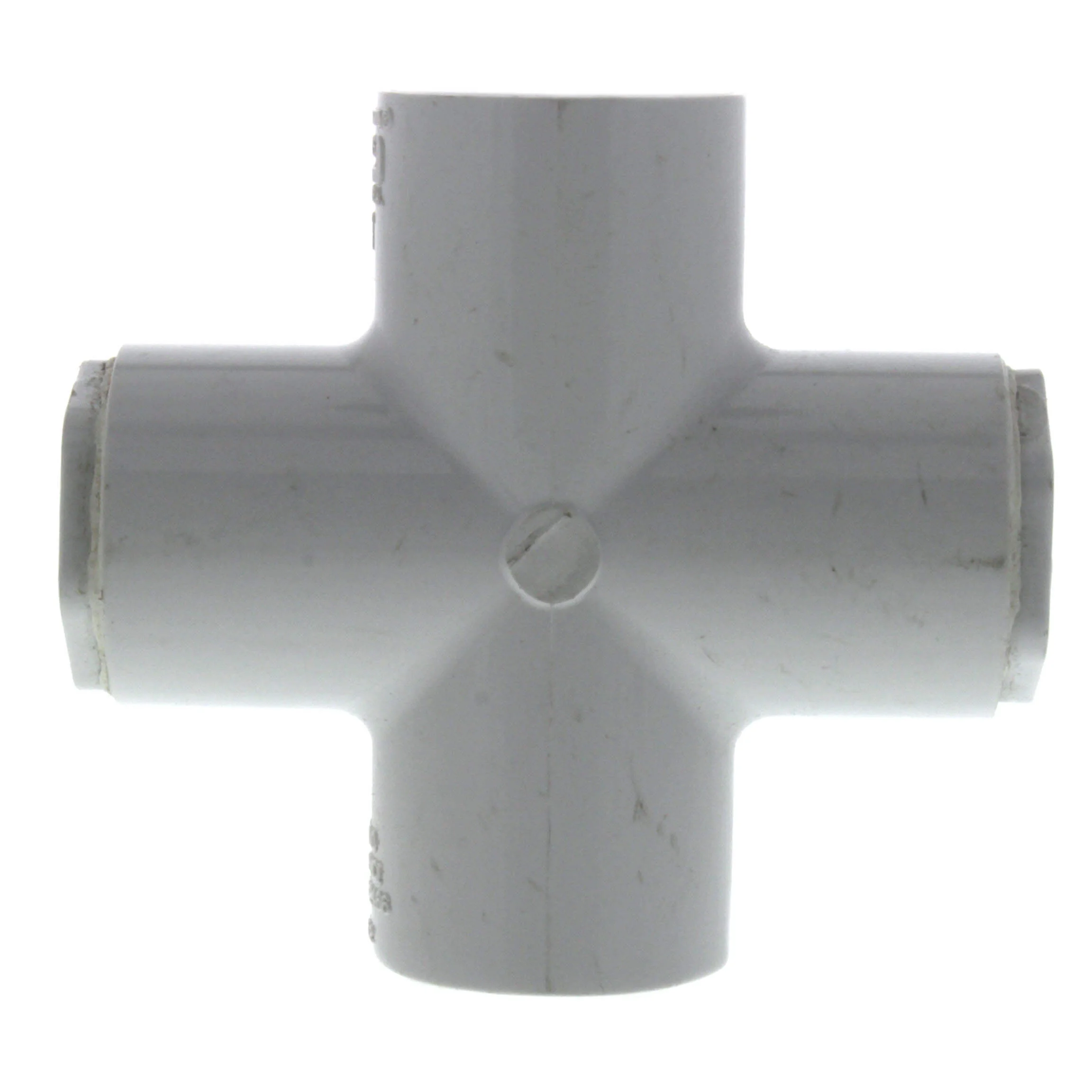 SPEARS VALVES 420-130 Reducer Cross, Socket, Schedule 40, Bushed, 1 x 1/2 Size, PVC | BU6QQG