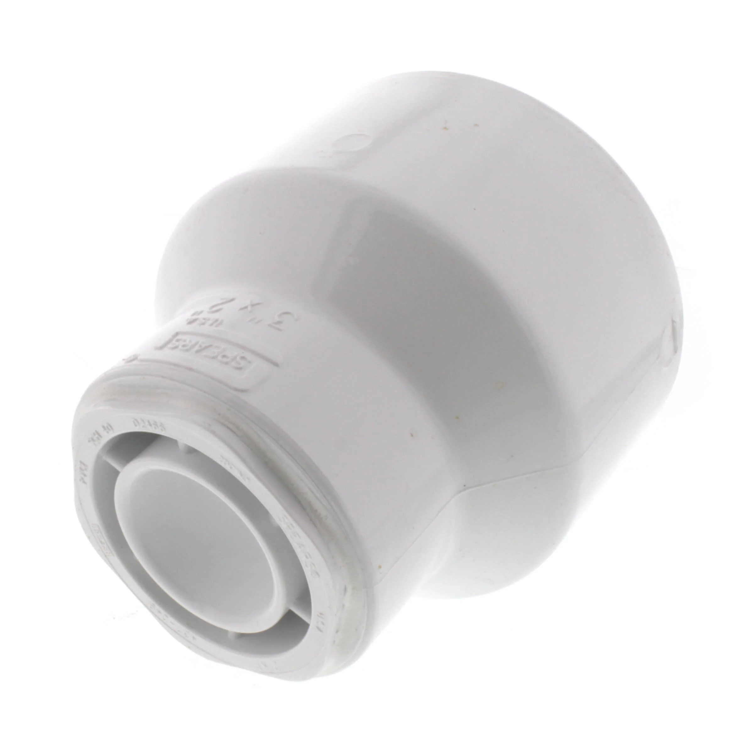 SPEARS VALVES 429-335 Reducer Coupling, Socket, Schedule 40, Bushed, 3 x 1 Size, PVC | BU6RUL