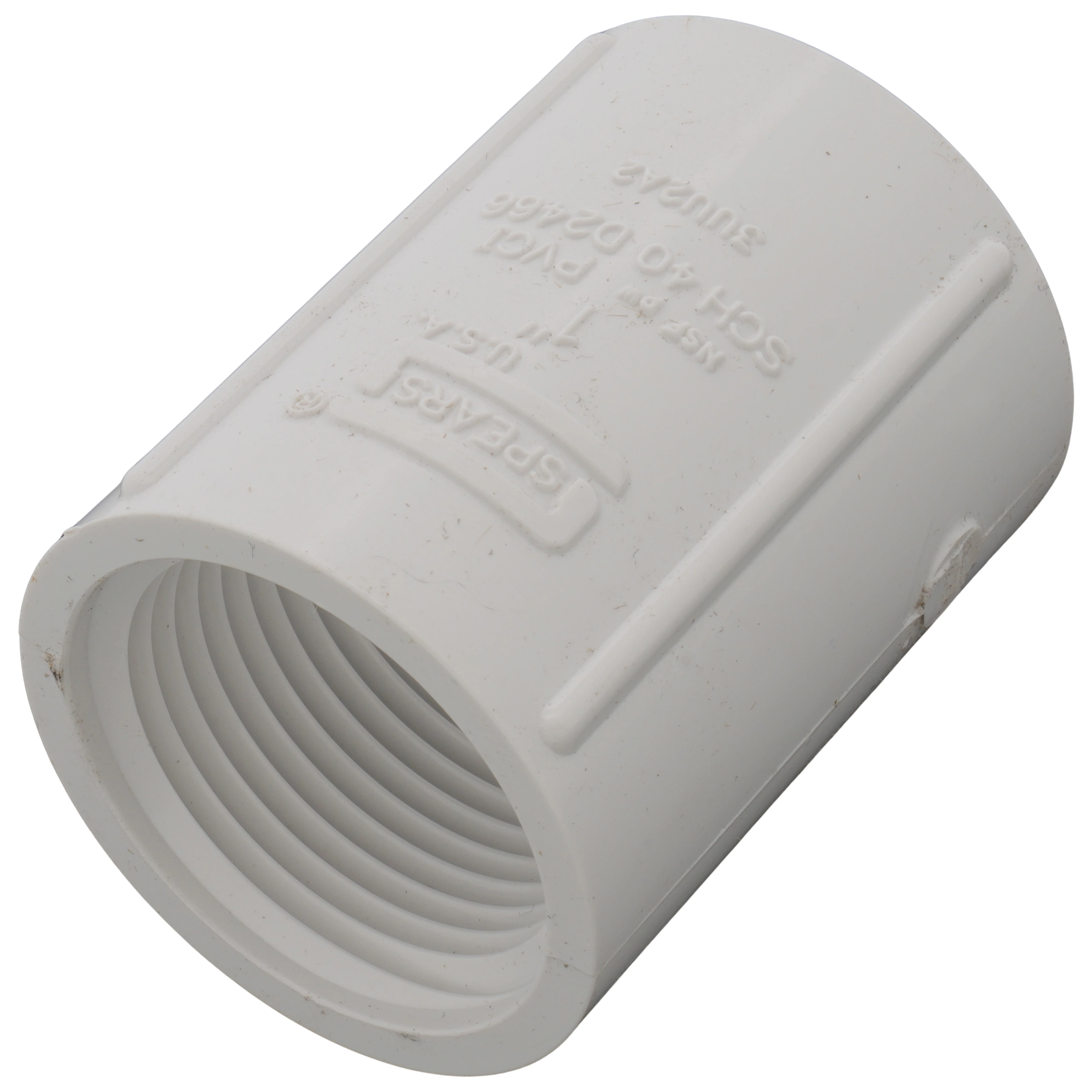 SPEARS VALVES 430-010 Coupling, FPT, 1 Size, PVC | BU7JNV