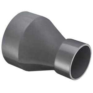 SPEARS VALVES 4329C-792 Conical Reducer, Socket, Duct, 18 x 12 Size, PVC | BU6TZP