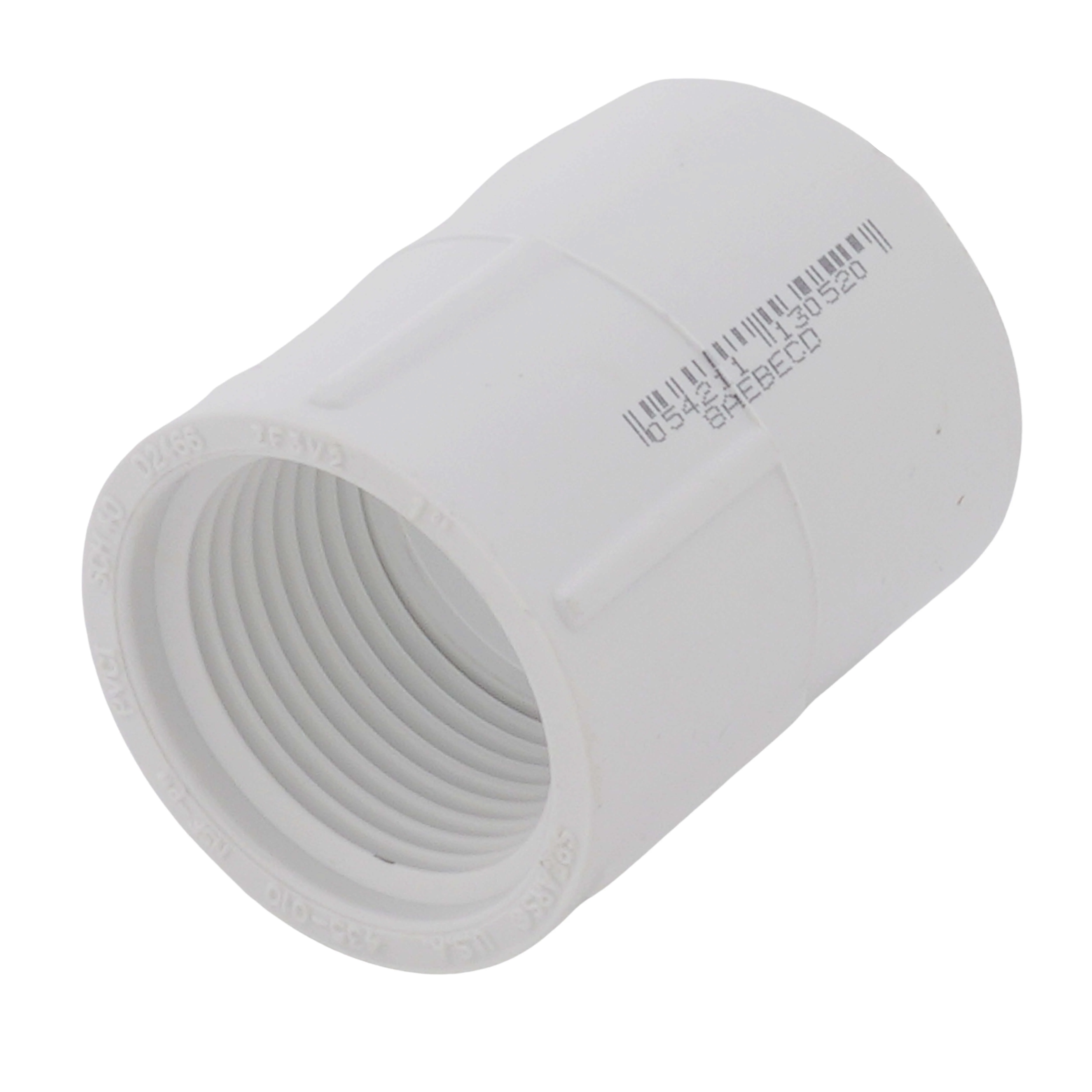 SPEARS VALVES 435-010 Female Adapter, Socket x FPT, 1 Size, PVC | BU7HTH