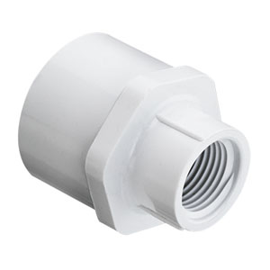 SPEARS VALVES 435-628F Reducer Female Adapter, Socket x FPT, 10 x 8 Size, PVC | BU6UGM