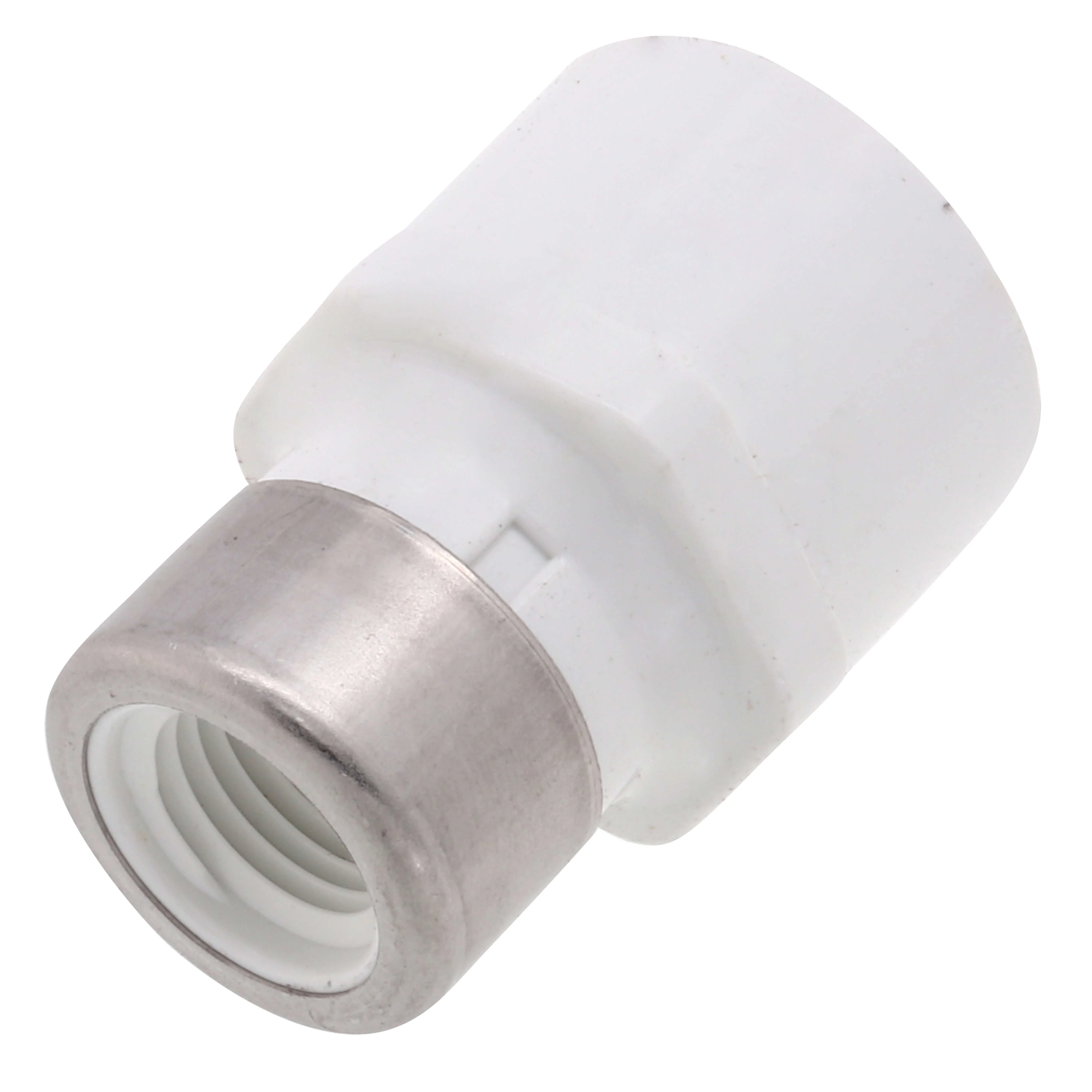 SPEARS VALVES 435-072SR Reducer Female Adapter, Socket x FPT With Collar, 1/2 x 1/4 Size, PVC | BU6UFK