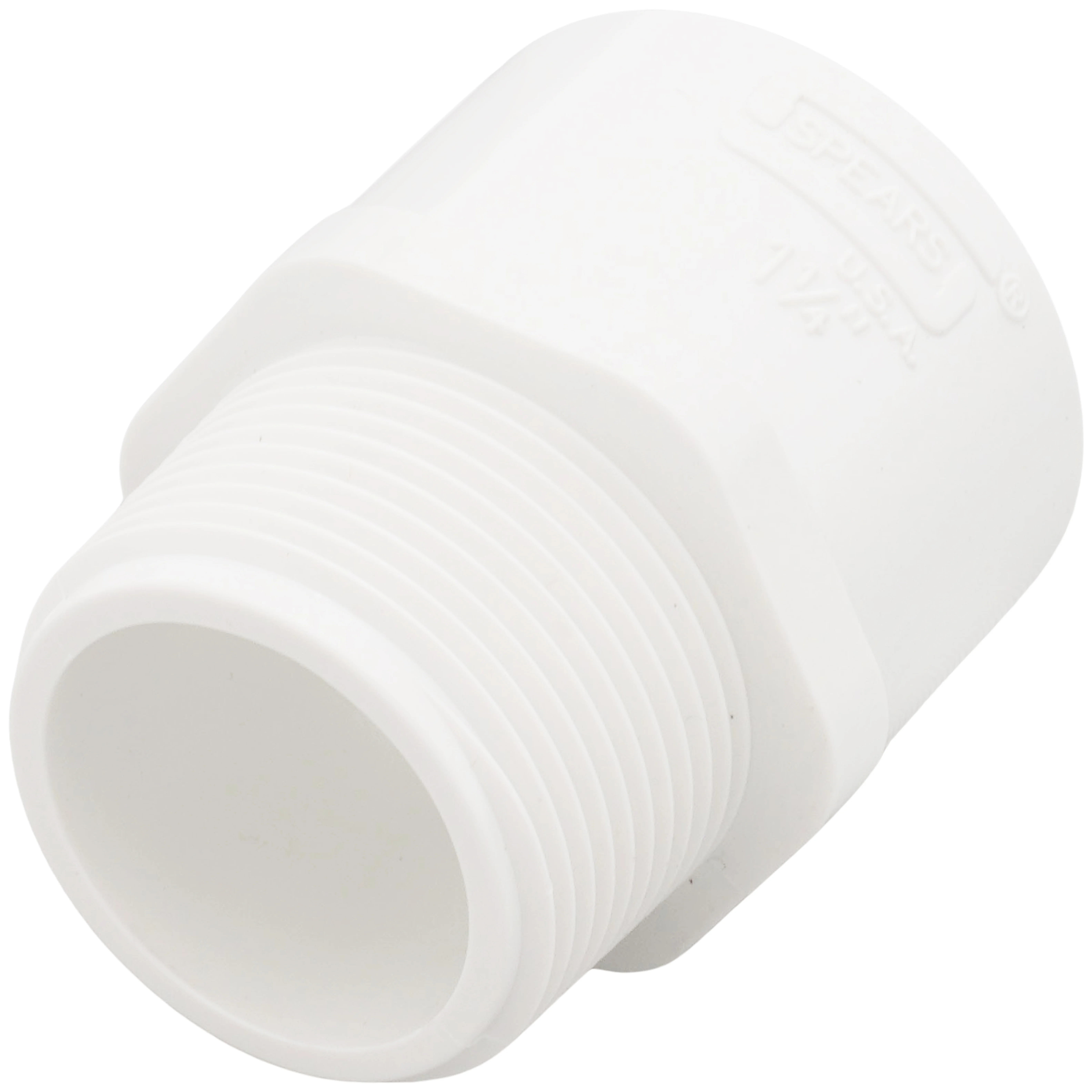 SPEARS VALVES 436-012 Male Adapter, MPT x Socket, 1-1/4 Size, PVC | BU7HTY