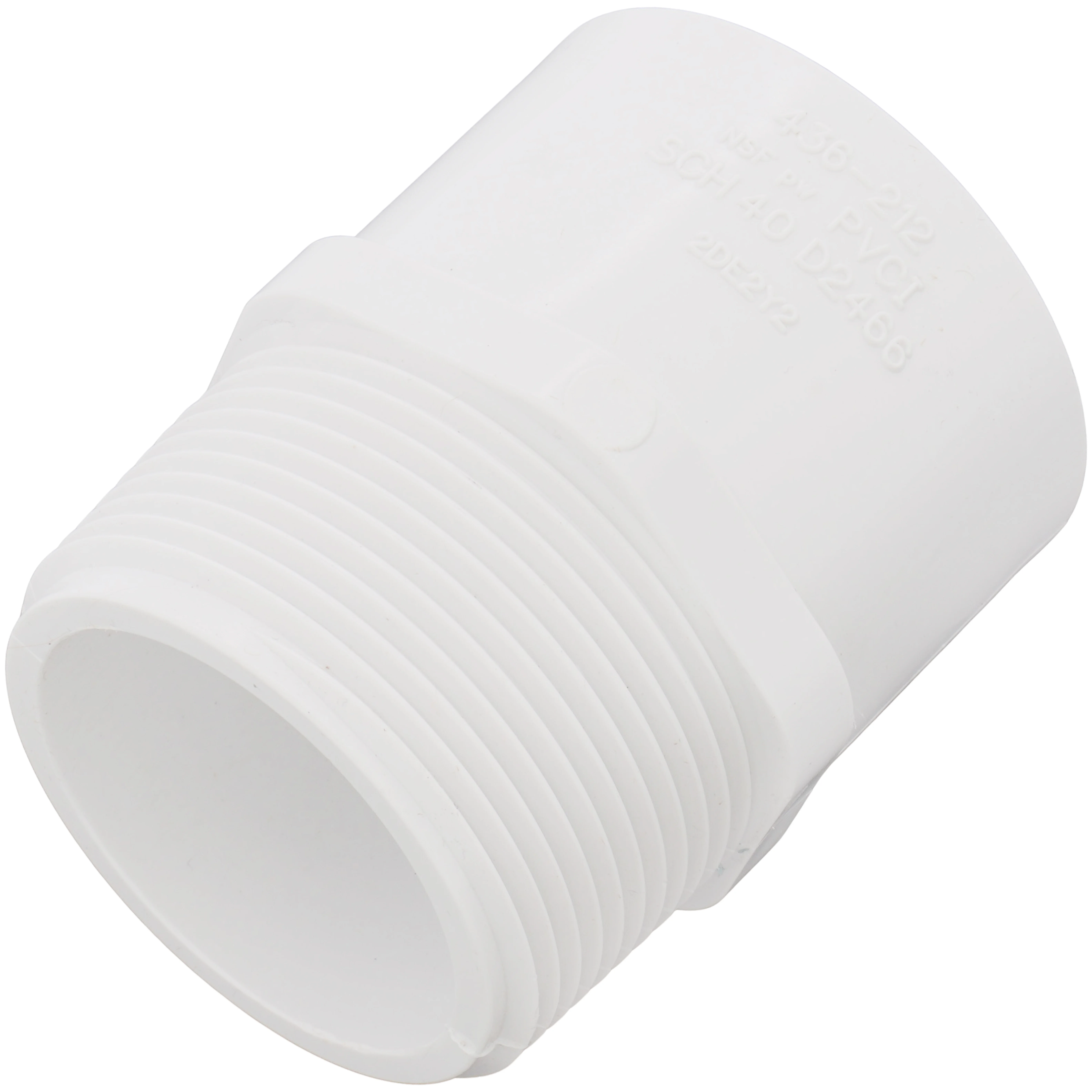SPEARS VALVES 436-212 Reducer Male Adapter, MPT x Socket, 1-1/2 x 1-1/4 Size, PVC | BU7JUP