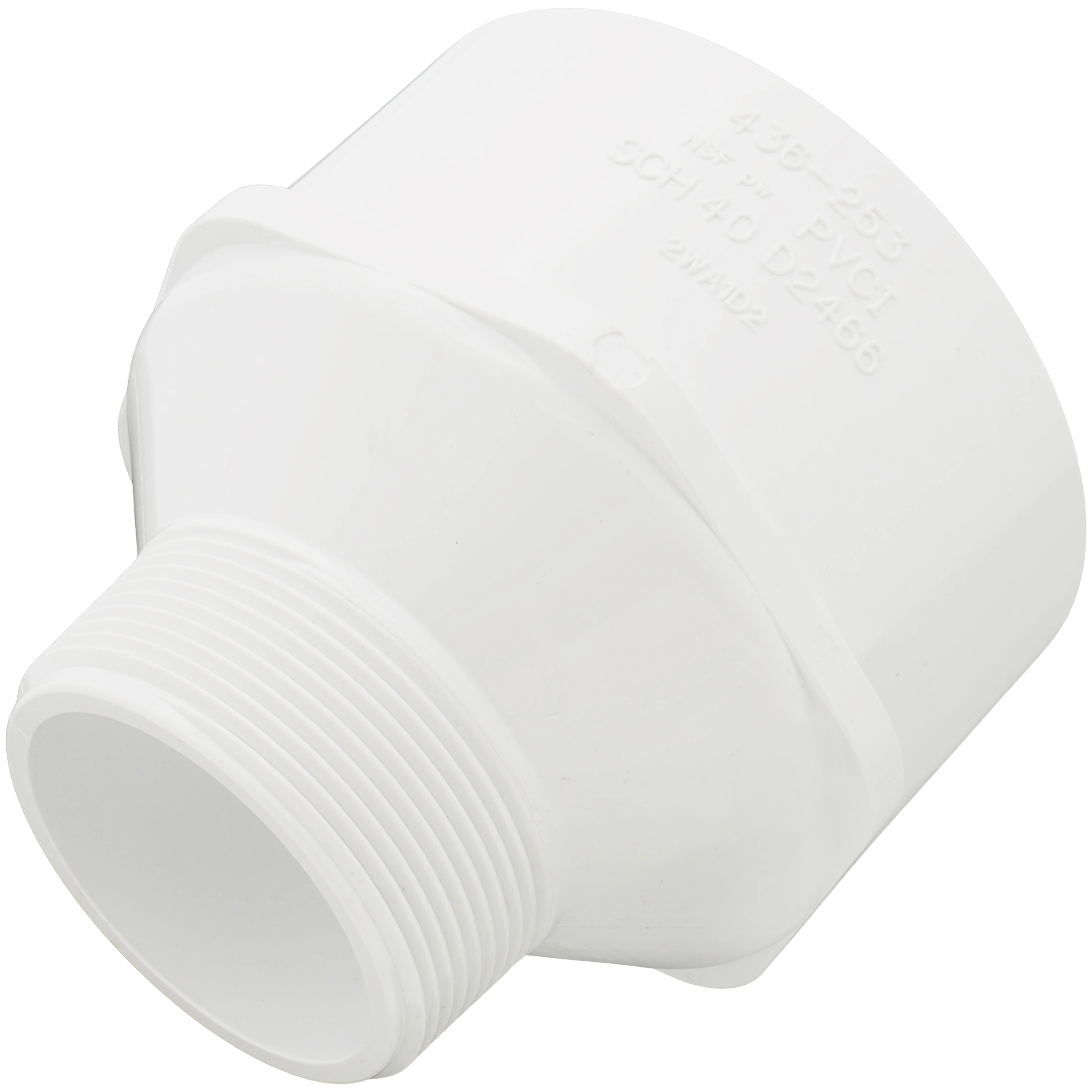 SPEARS VALVES 436-253 Reducer Male Adapter, MPT x Socket, 2 x 3 Size, PVC | BU7MKL