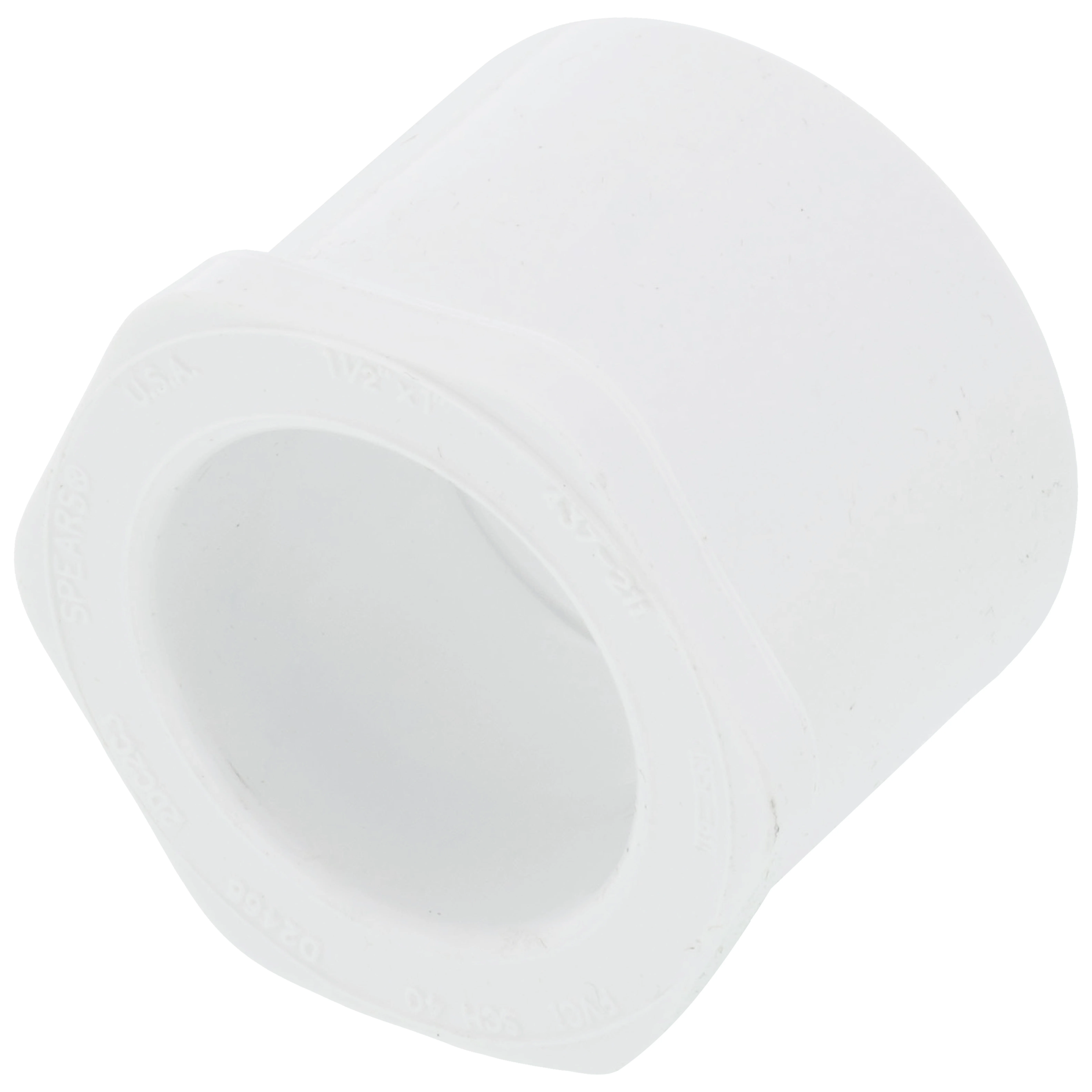 SPEARS VALVES 437-211 Reducer Bushing, Spigot x Socket, Schedule 40, 1-1/2 x 1 Size, PVC | BU7HQV