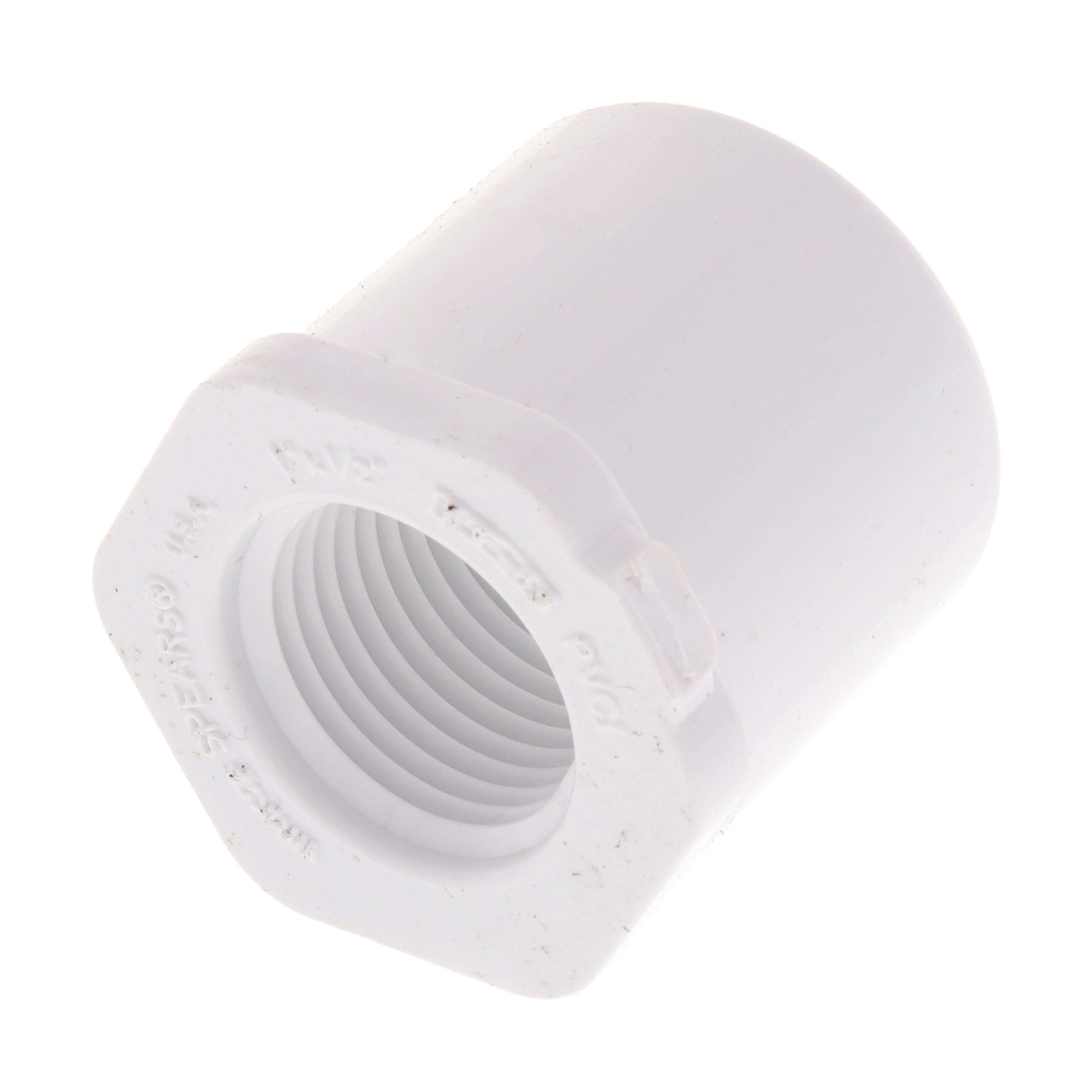 SPEARS VALVES 438-130 Reducer Bushing, Spigot x FPT, Schedule 40, 1 x 1/2 Size, PVC | BU7HXG