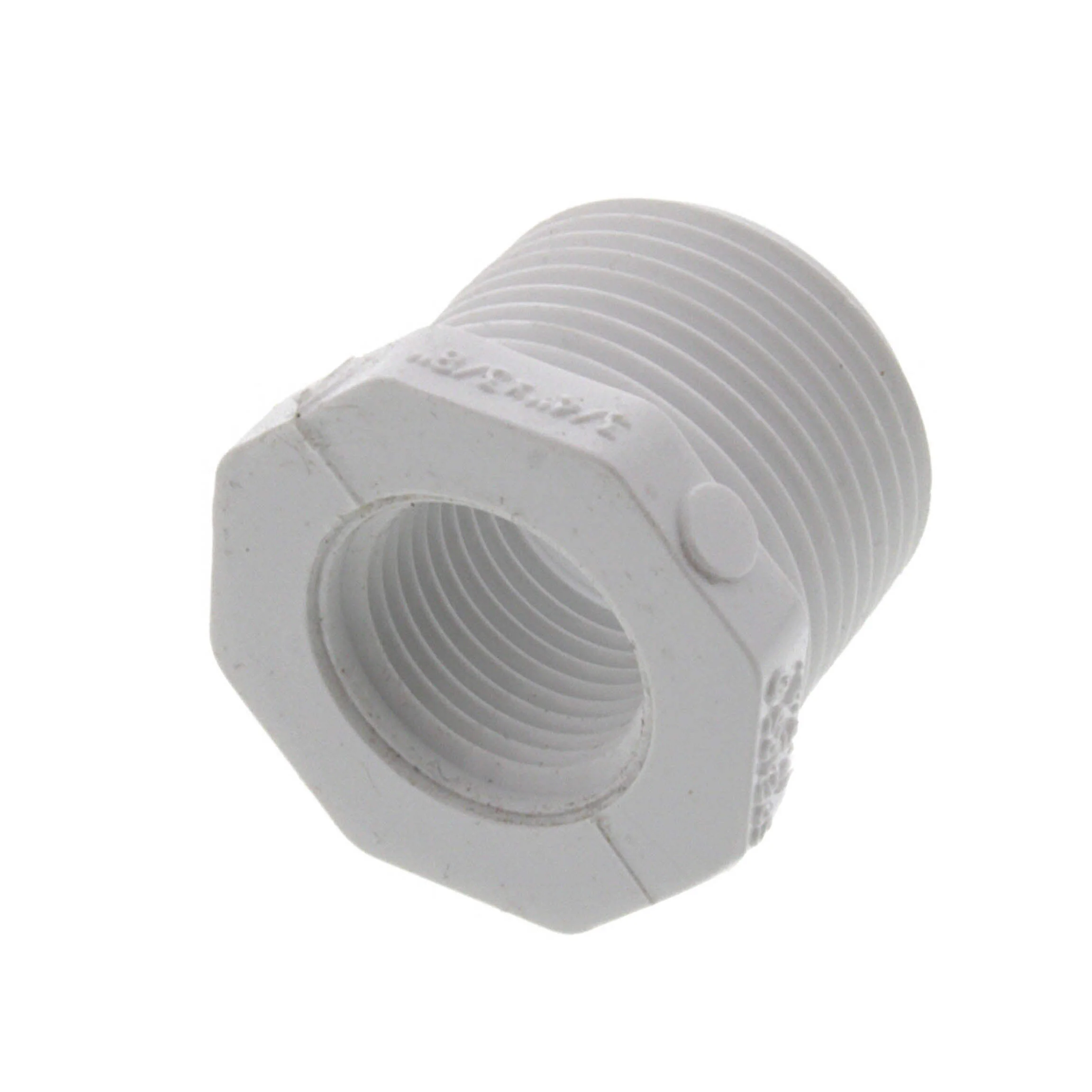 SPEARS VALVES 439-099 Reducer Bushing, MPT x FPT, Schedule 40, 3/4 x 3/8 Size, PVC | BU6BVW