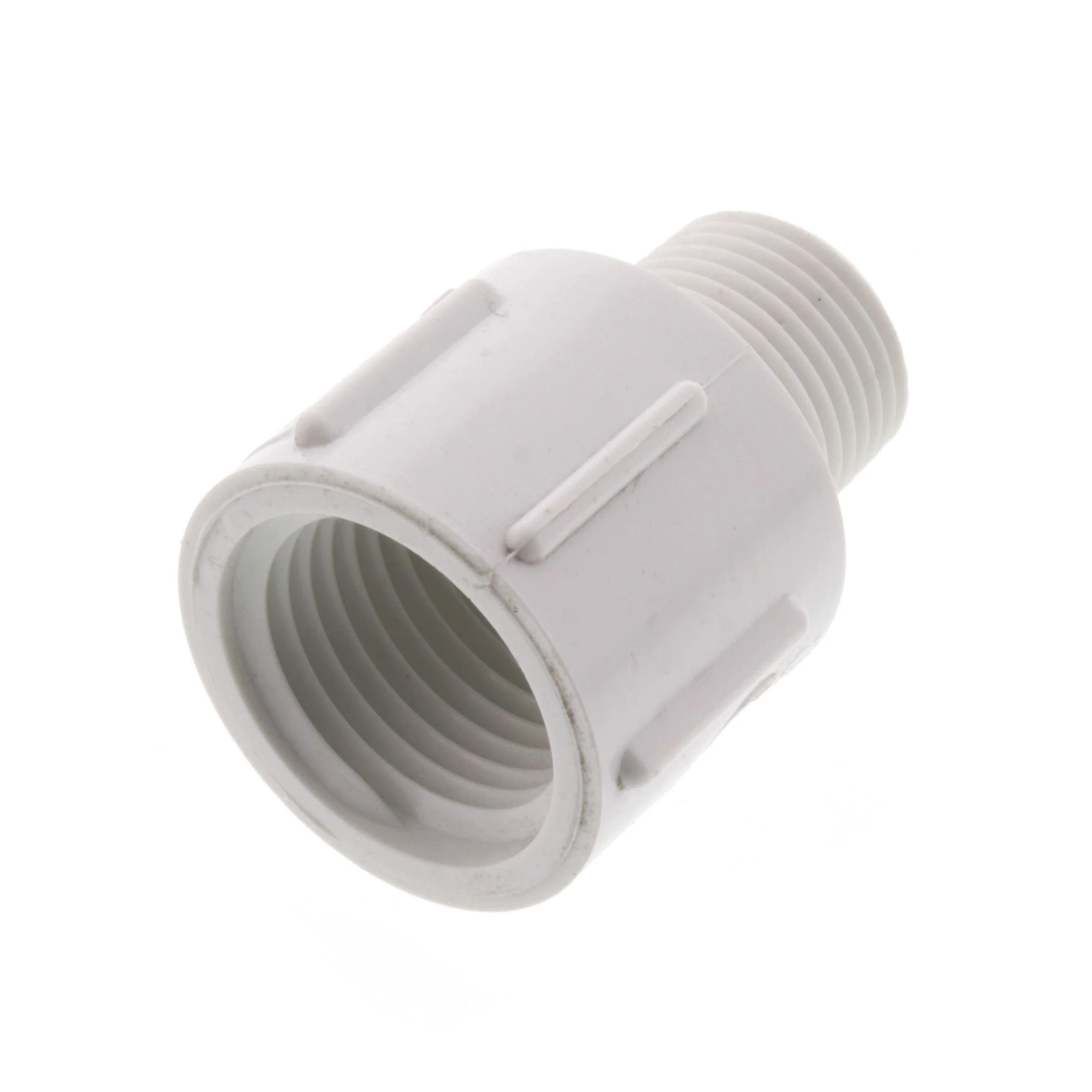 SPEARS VALVES 446-053 IPT Adapter, MPT x FPT, 3/8 x 1/2 Size, PVC | BU6VYZ