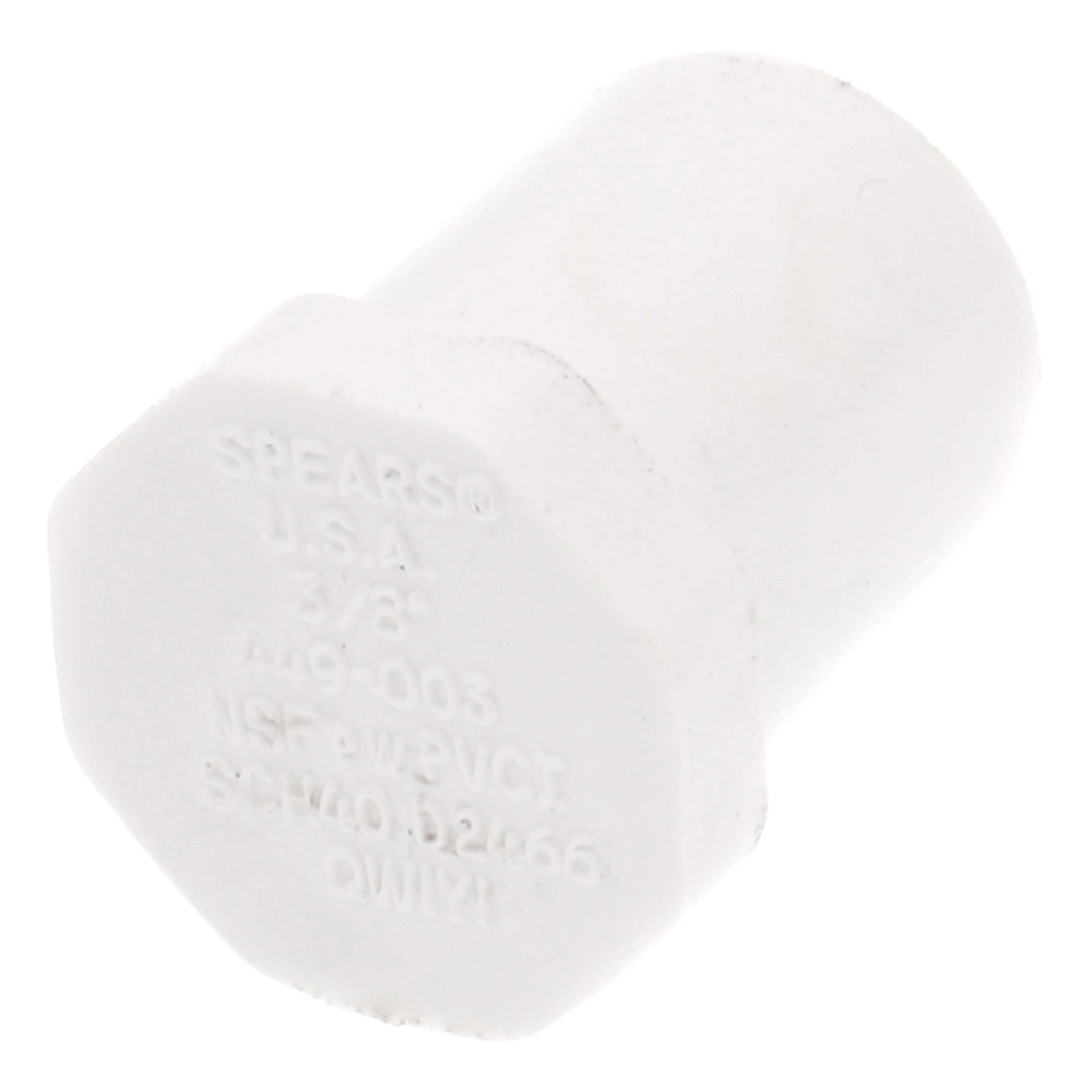 SPEARS VALVES 449-003 Plug, Spigot, Schedule 40, 3/8 Size, PVC | BU6VYH