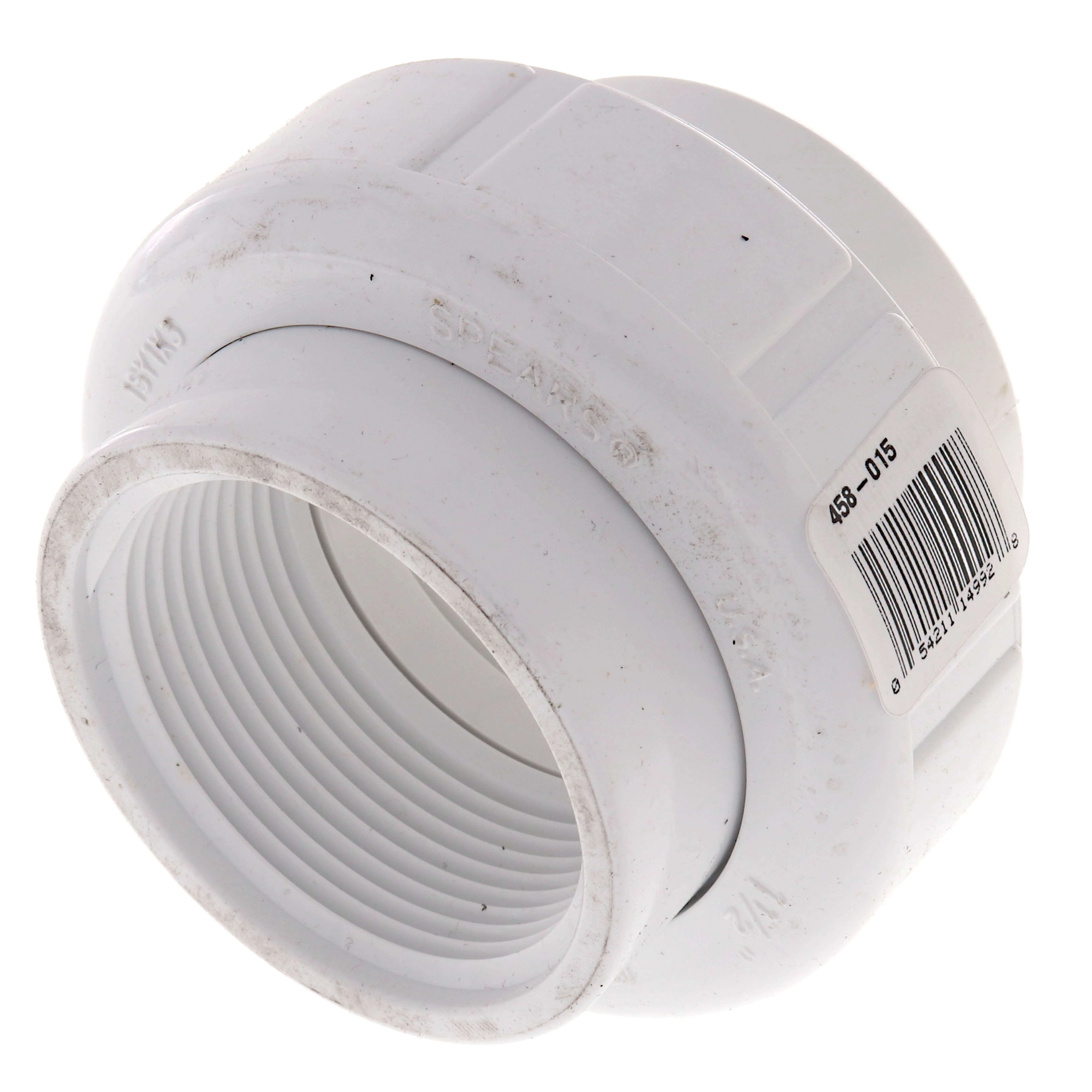 SPEARS VALVES 458-015 Union, FPT x FPT, Buna, 1-1/2 Size, PVC | BU7KWZ